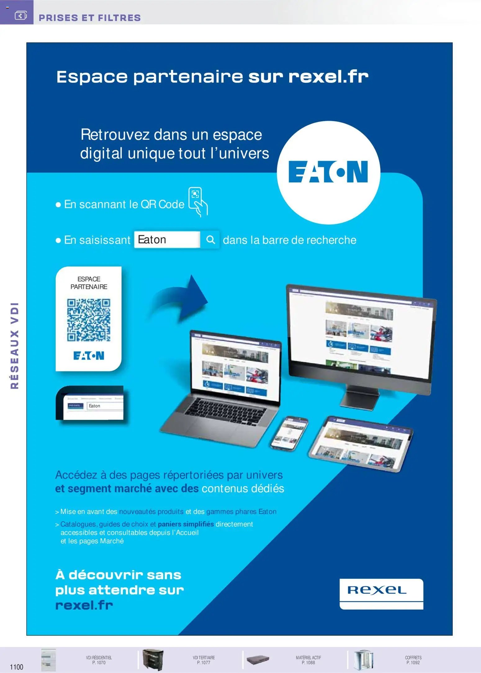 Rexel catalogue à partir du 01/11/2025 Réseaux Voix Données Images