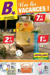 Bazarland catalogue à partir du 01/07/2026 Bazarland catalogue