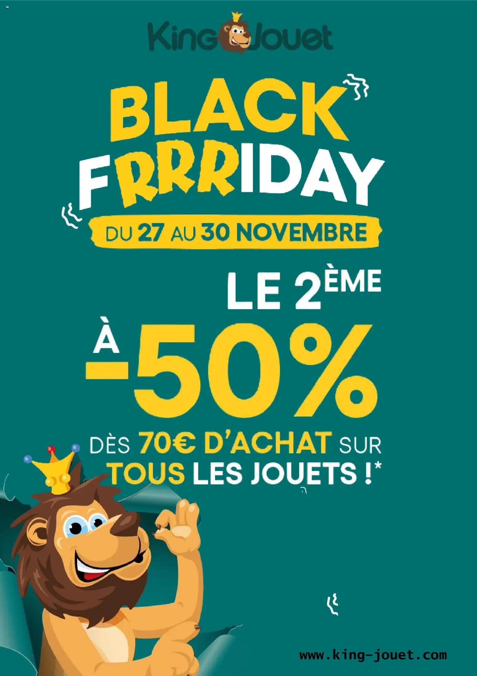 King Jouet catalogue à partir du 27/11/2025 Black Friday