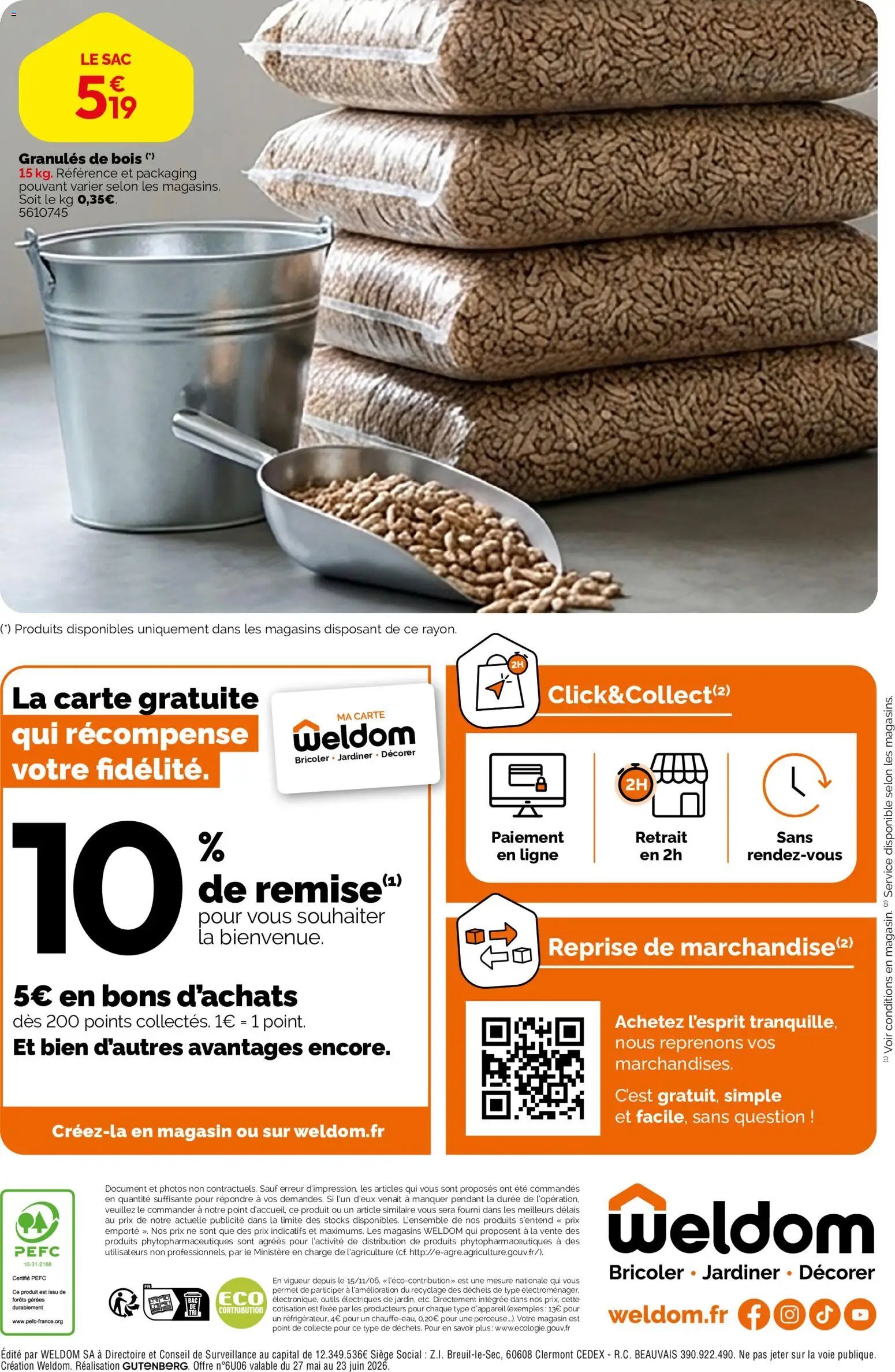 Weldom catalogue à partir du 27/05/2026 Weldom catalogue