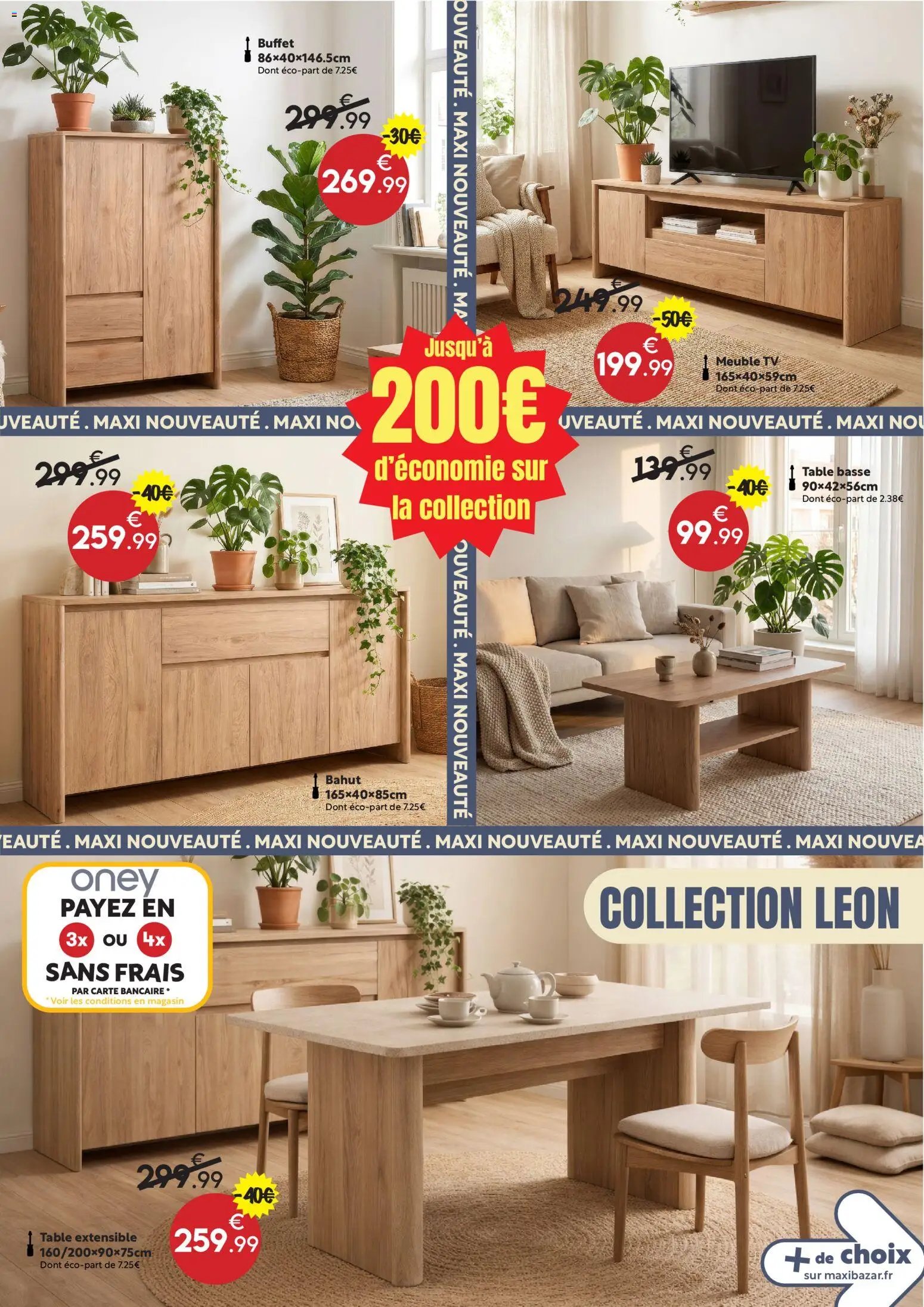 Maxi Bazar catalogue à partir du 29/06/2026 Maxi Bazar catalogue