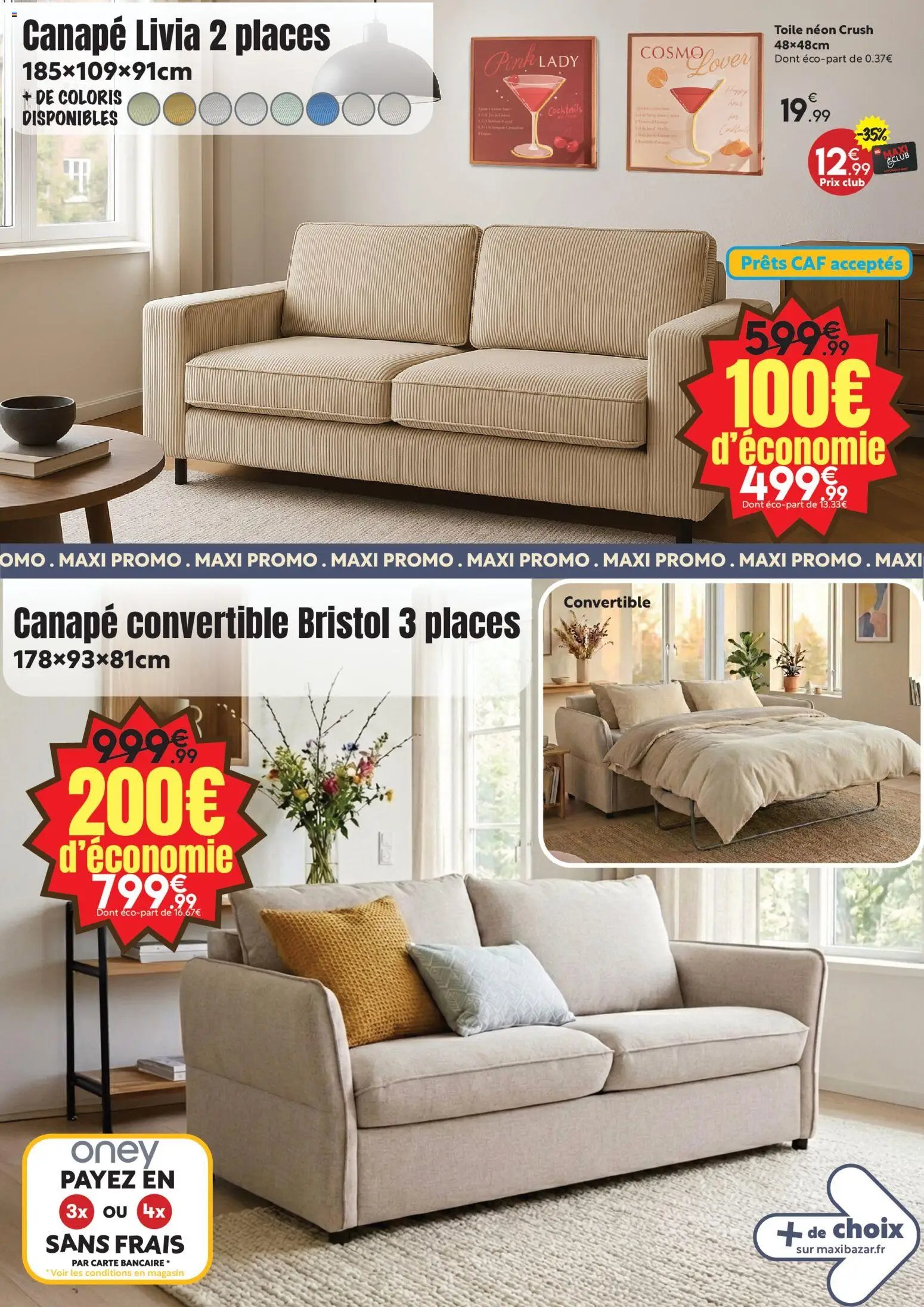 Maxi Bazar catalogue à partir du 29/06/2026 Maxi Bazar catalogue