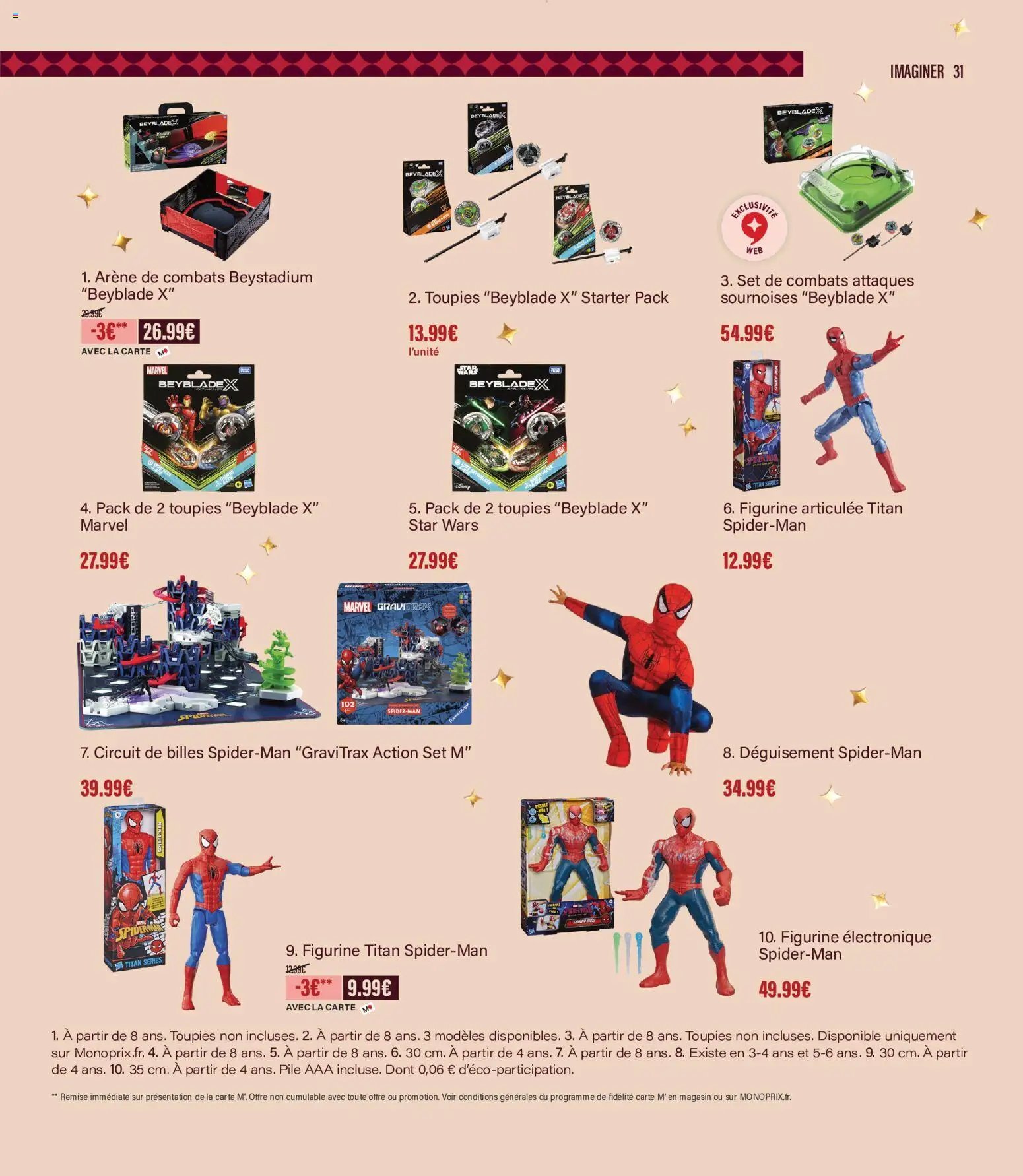 Monoprix Noël 2026 catalogue 20/10 - 07/12