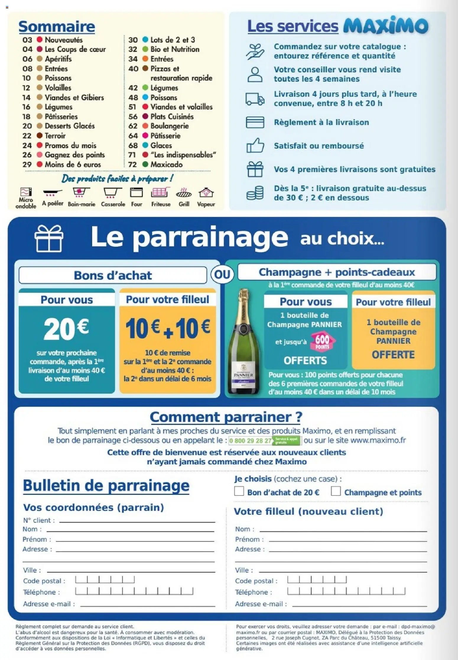 Maximo catalogue 26/10/2026 - nouveau prospectus