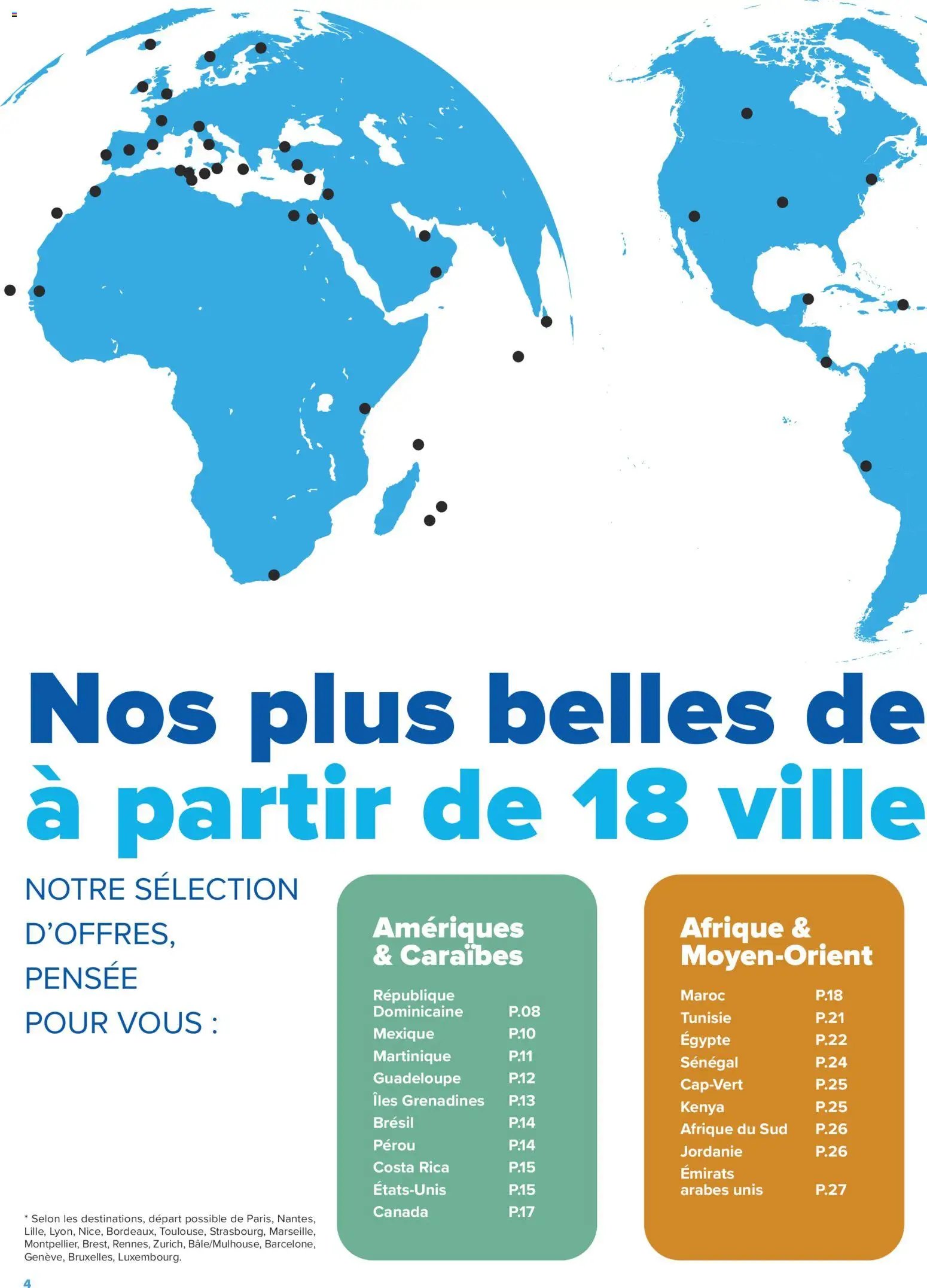 Carrefour catalogue à partir du 14/08/2026 Carrefour Séjours & circuits - les créations carrefour voyages