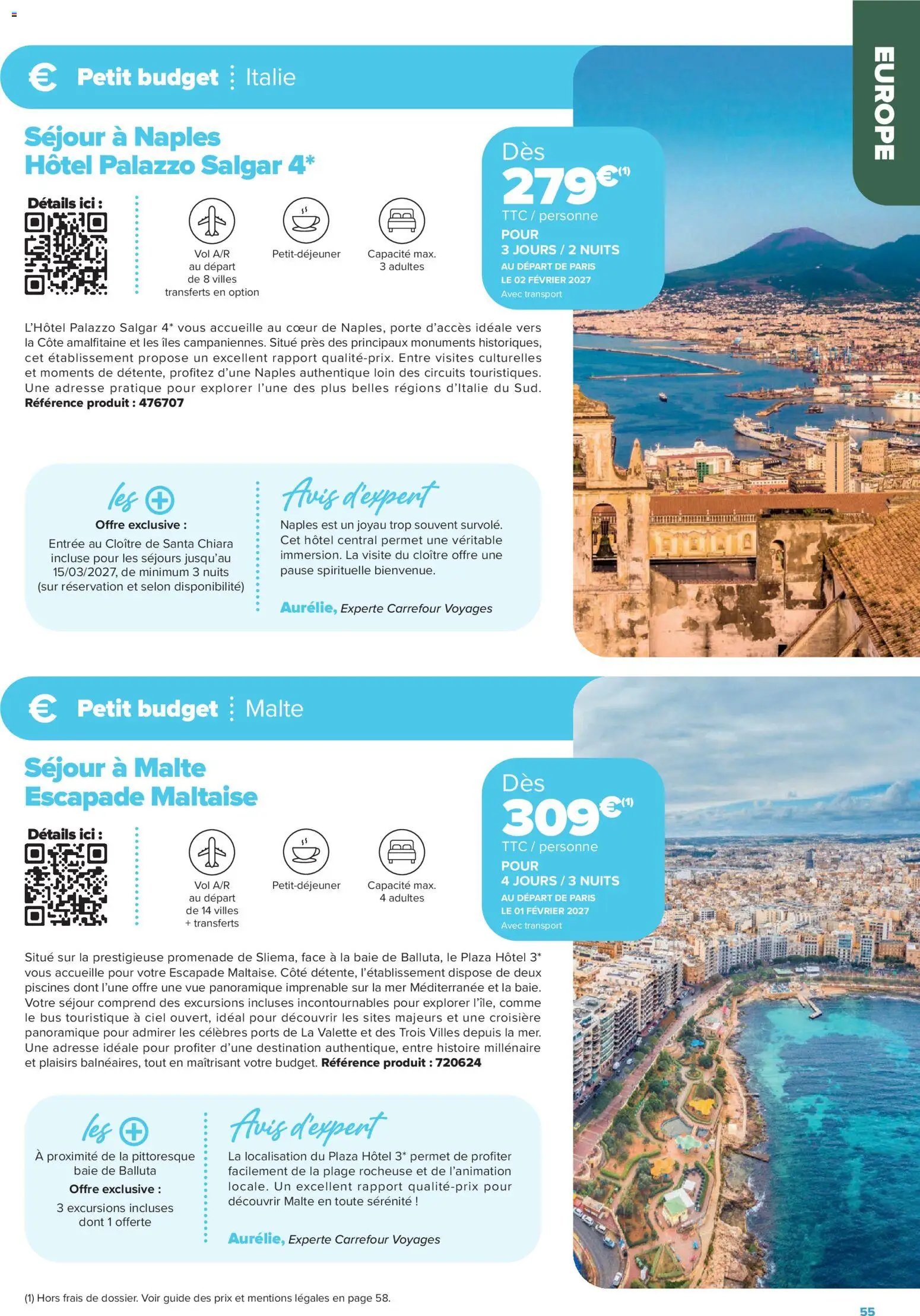 Carrefour catalogue à partir du 14/08/2026 Carrefour Séjours & circuits - les créations carrefour voyages
