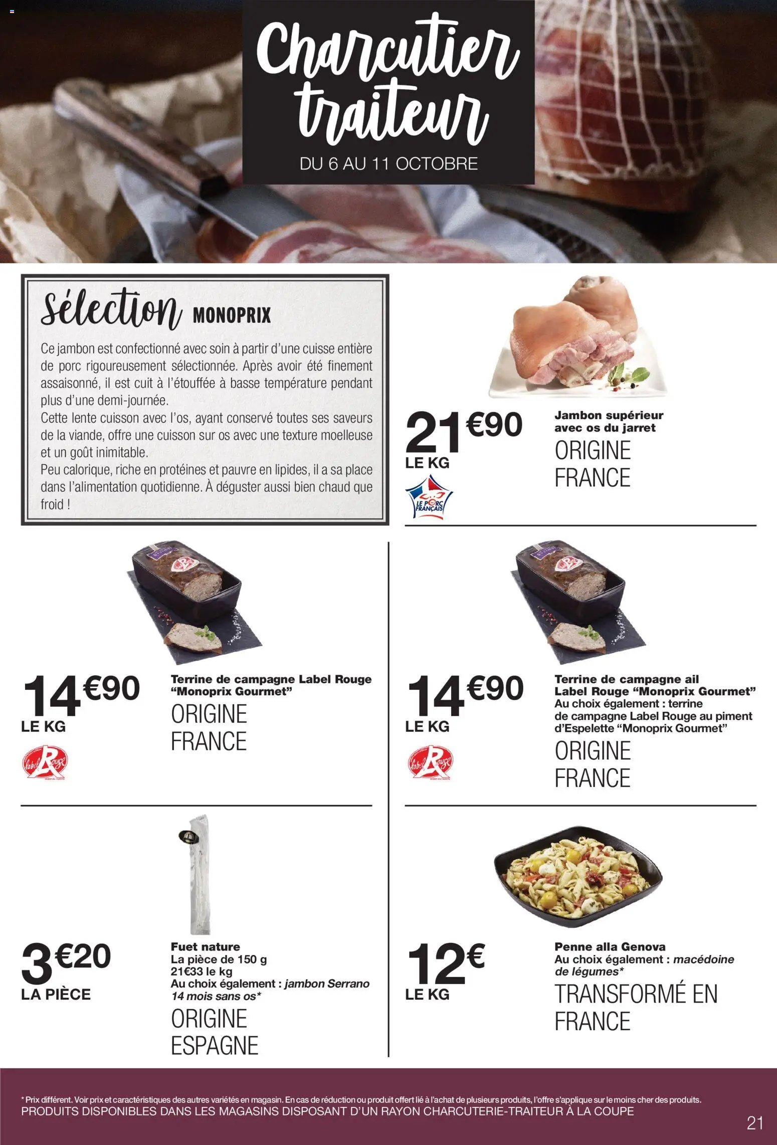 Monoprix catalogue à partir du 06/10/2026 Monoprix catalogue