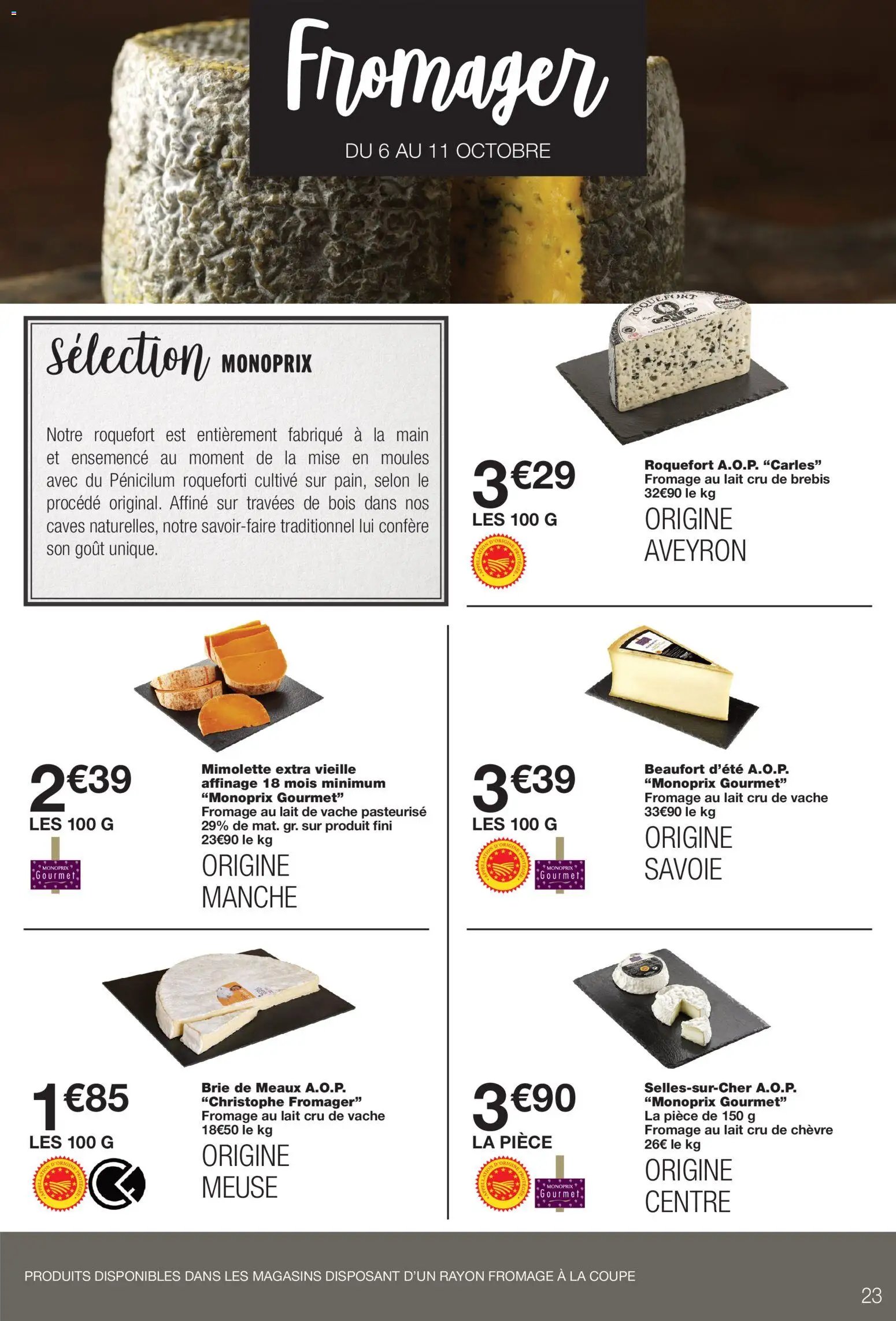 Monoprix catalogue à partir du 06/10/2026 Monoprix catalogue