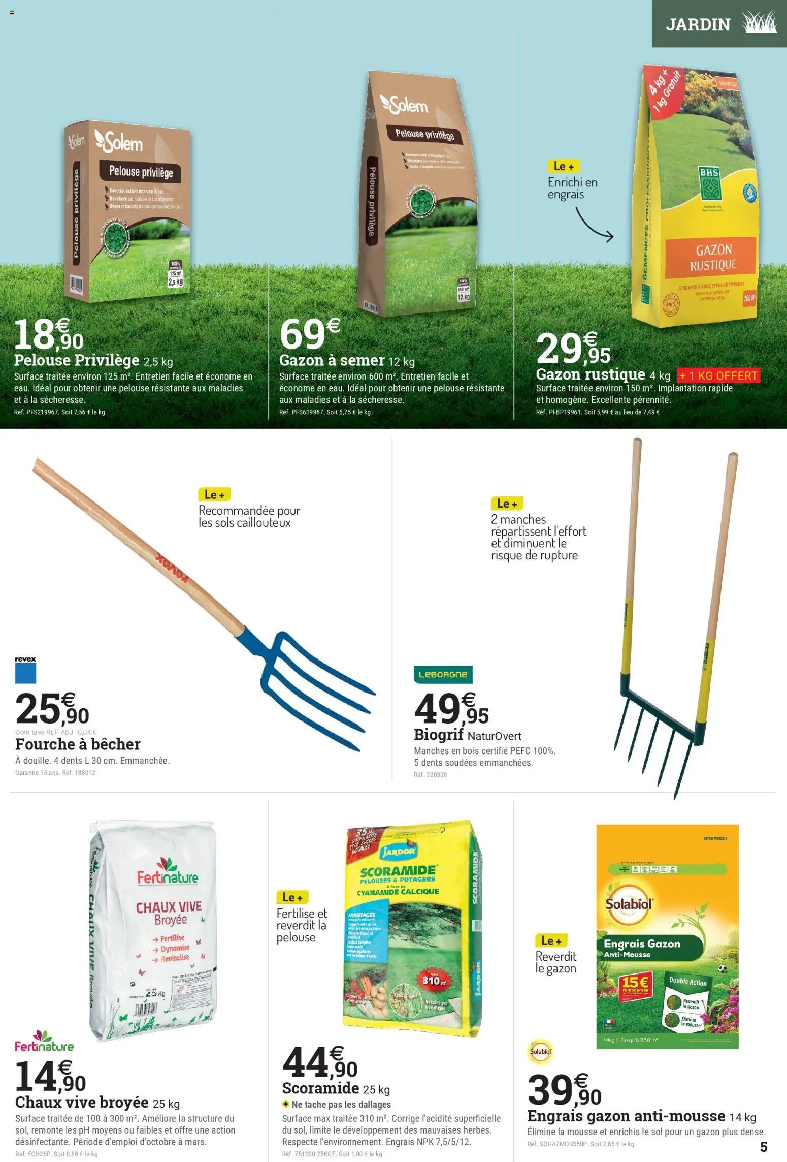 Espace Emeraude catalogue à partir du 25/02/2026 Catalogue