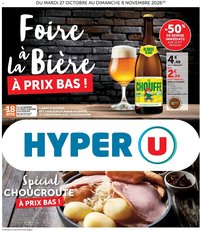 Hyper U catalogue 27/10/2026 - nouveau prospectus
