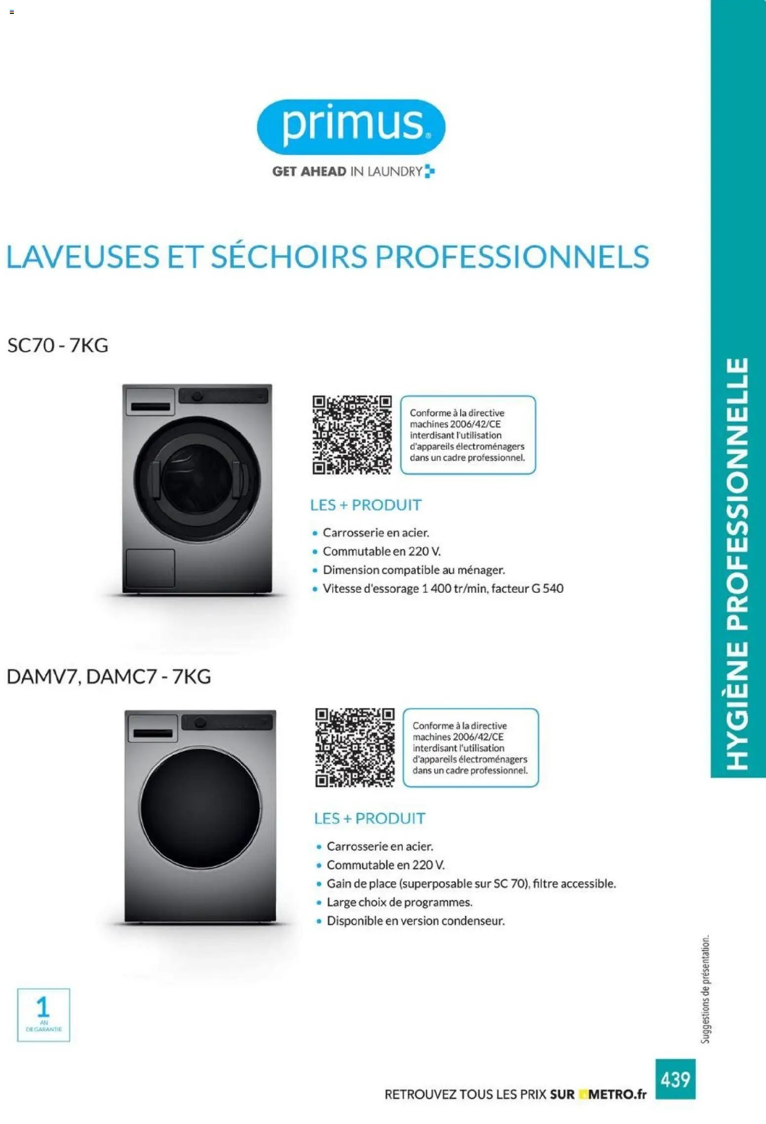 METRO catalogue à partir du 01/01/2025 CHR Équipement