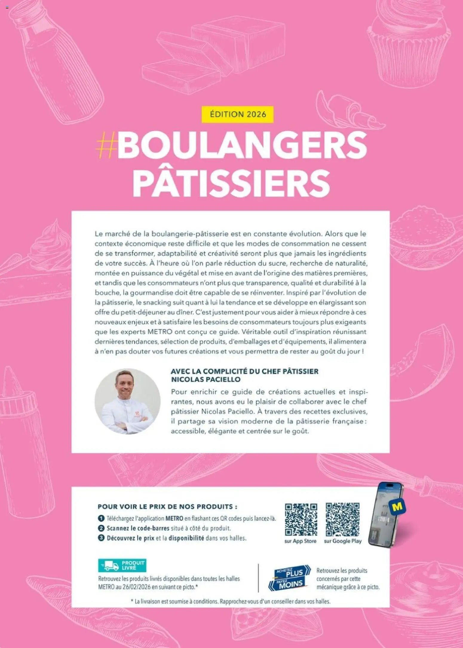 METRO catalogue à partir du 08/02/2026 Boulanger Pâtissiers