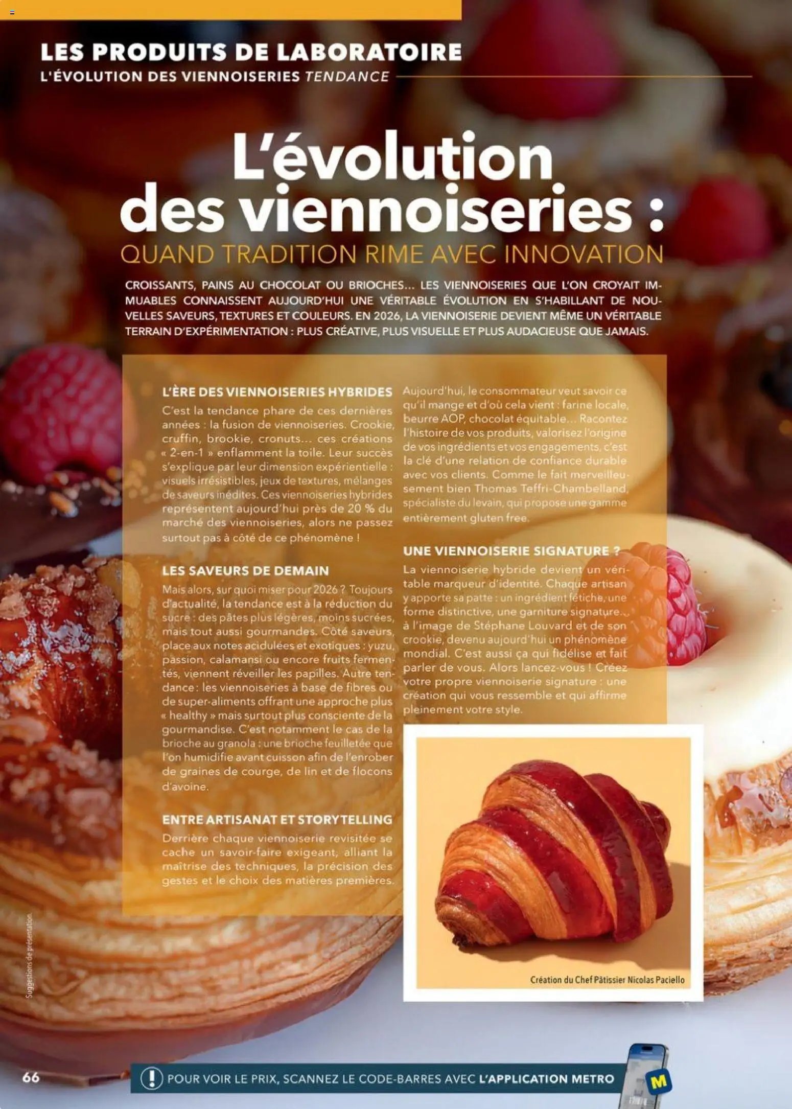 METRO catalogue à partir du 08/02/2026 Boulanger Pâtissiers