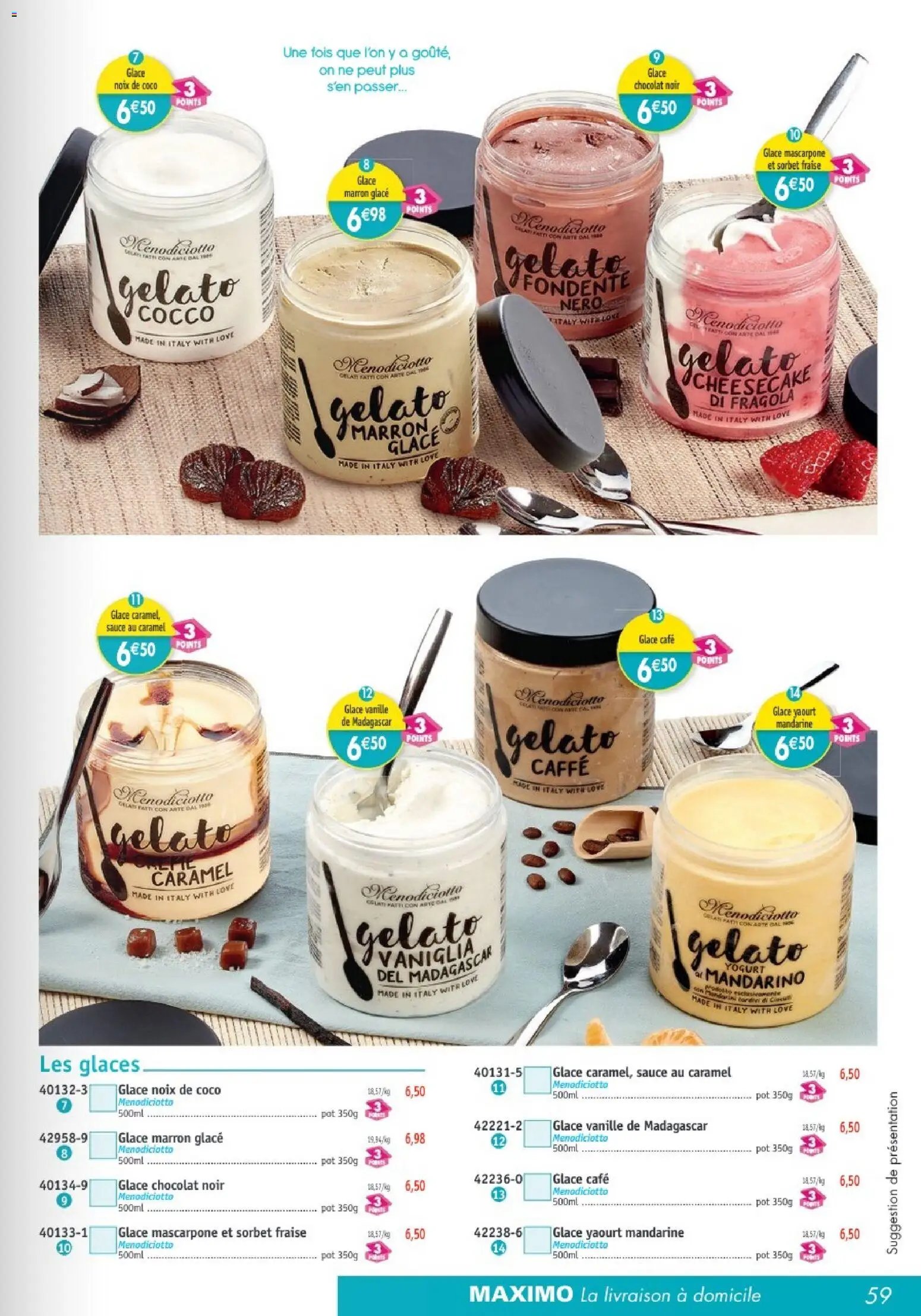 Maximo catalogue à partir du 27/04/2026 Maximo catalogue (2026-04-27 - 2026-05-24)