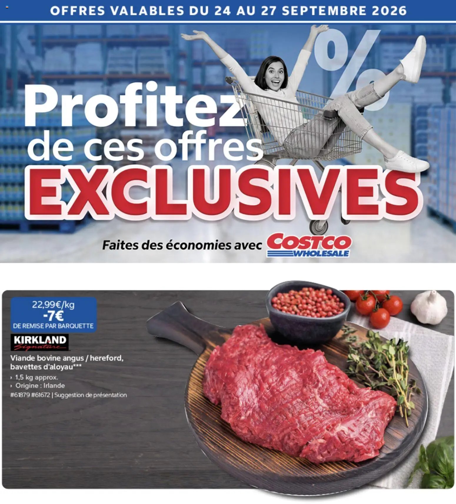 Costco catalogue à partir du 24/09/2026 Costco Offres exclusives