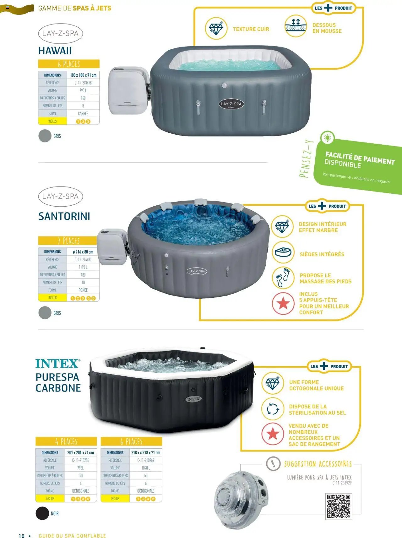 Cash Piscines catalogue à partir du 01/03/2024 Guide spas gonflables