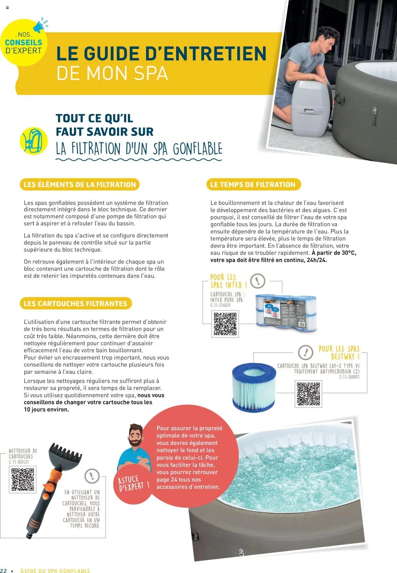 Cash Piscines catalogue à partir du 01/03/2024 Guide spas gonflables