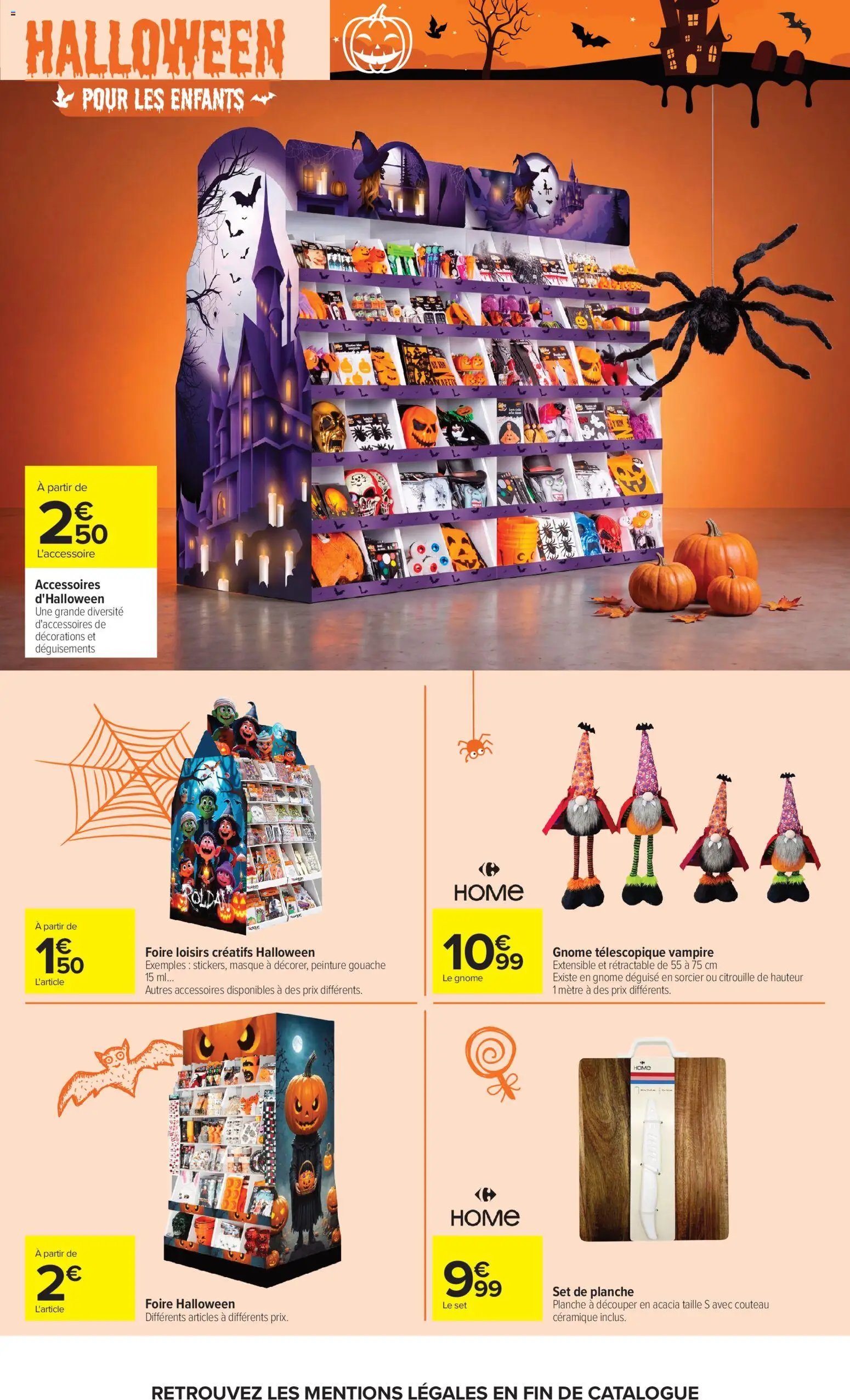 Catalogue Carrefour Market HALLOWEEN 2026 🎃 Prospectus, promo