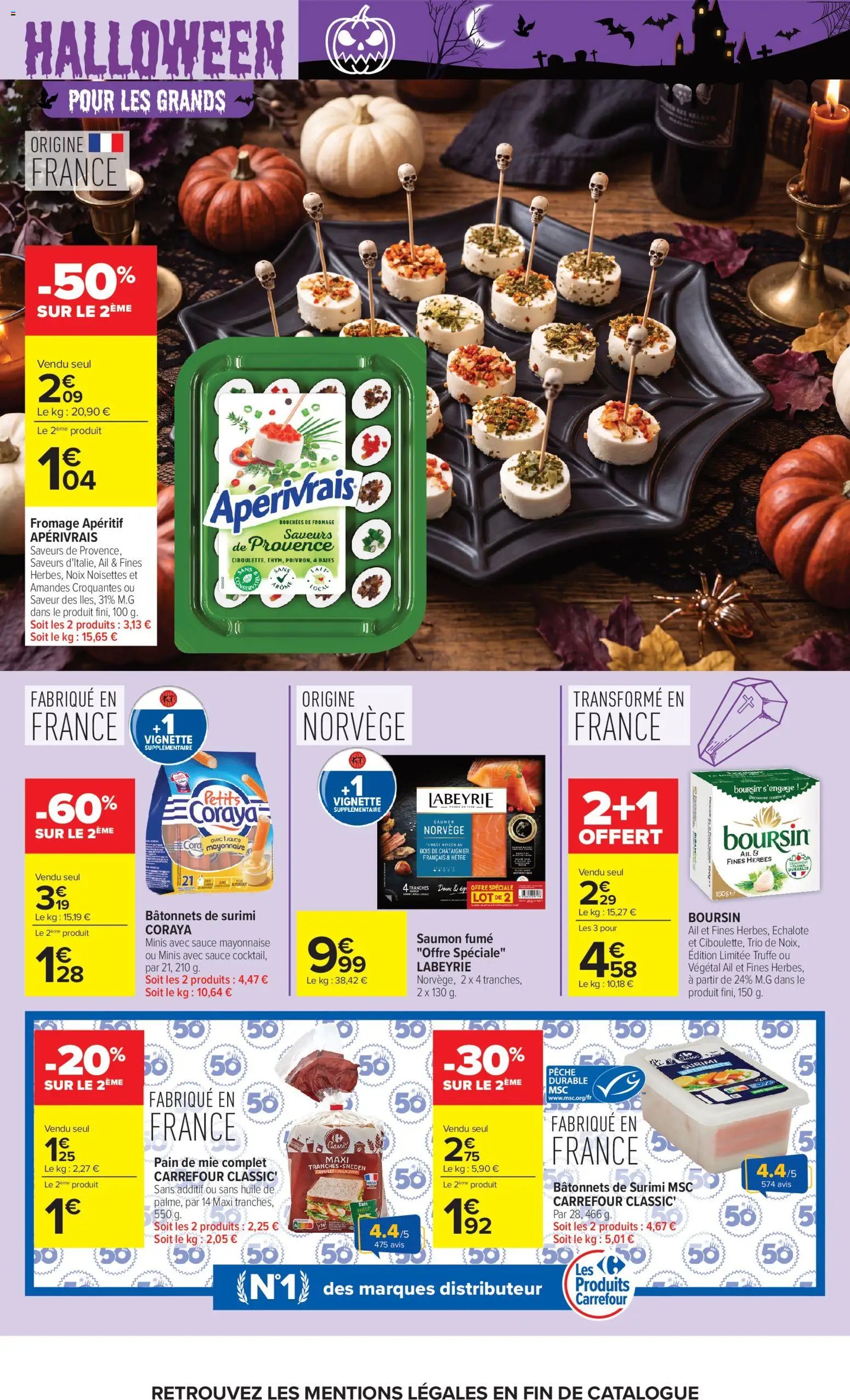 Catalogue Carrefour Market HALLOWEEN 2026 🎃 Prospectus, promo