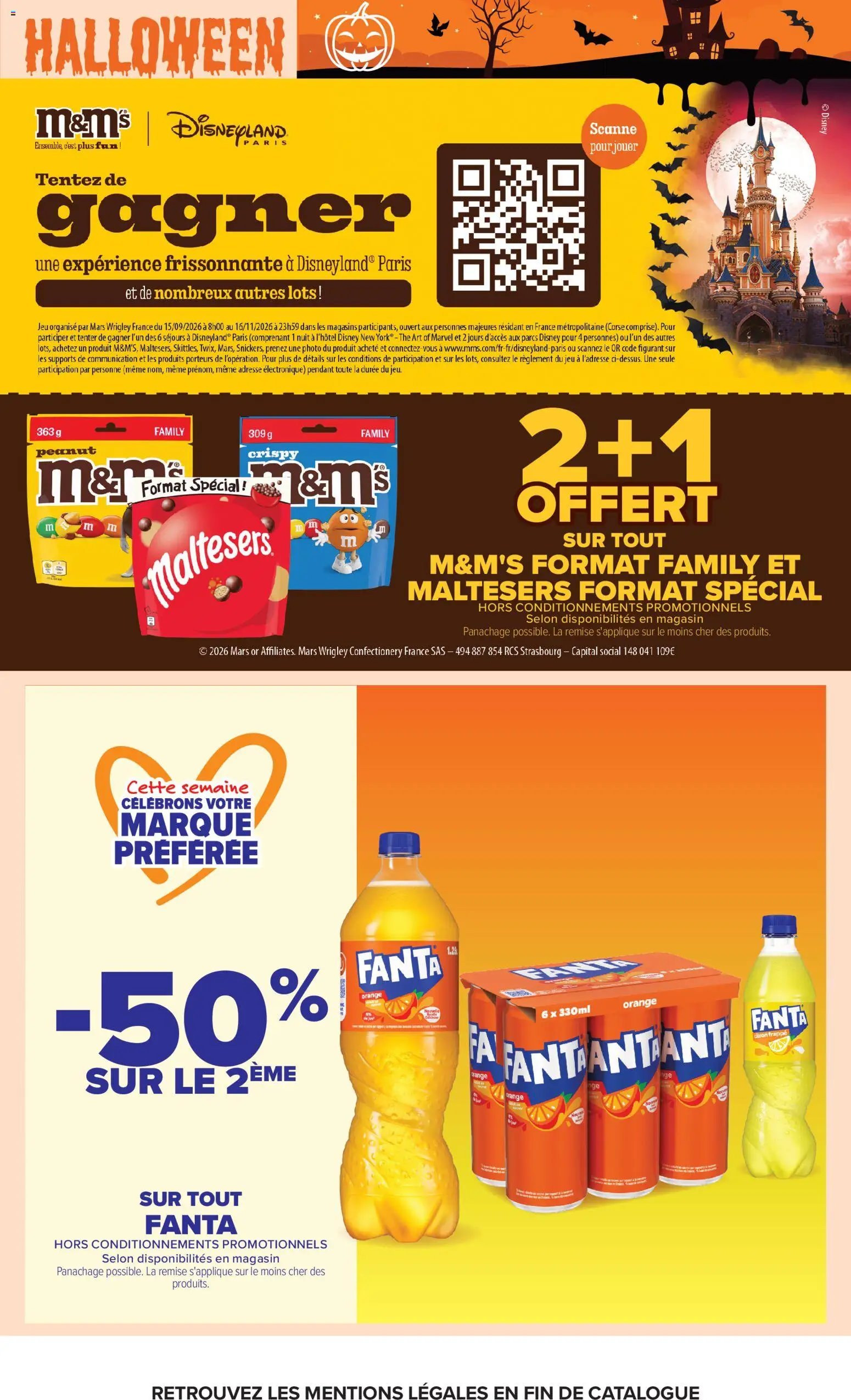 Catalogue Carrefour Market HALLOWEEN 2026 🎃 Prospectus, promo