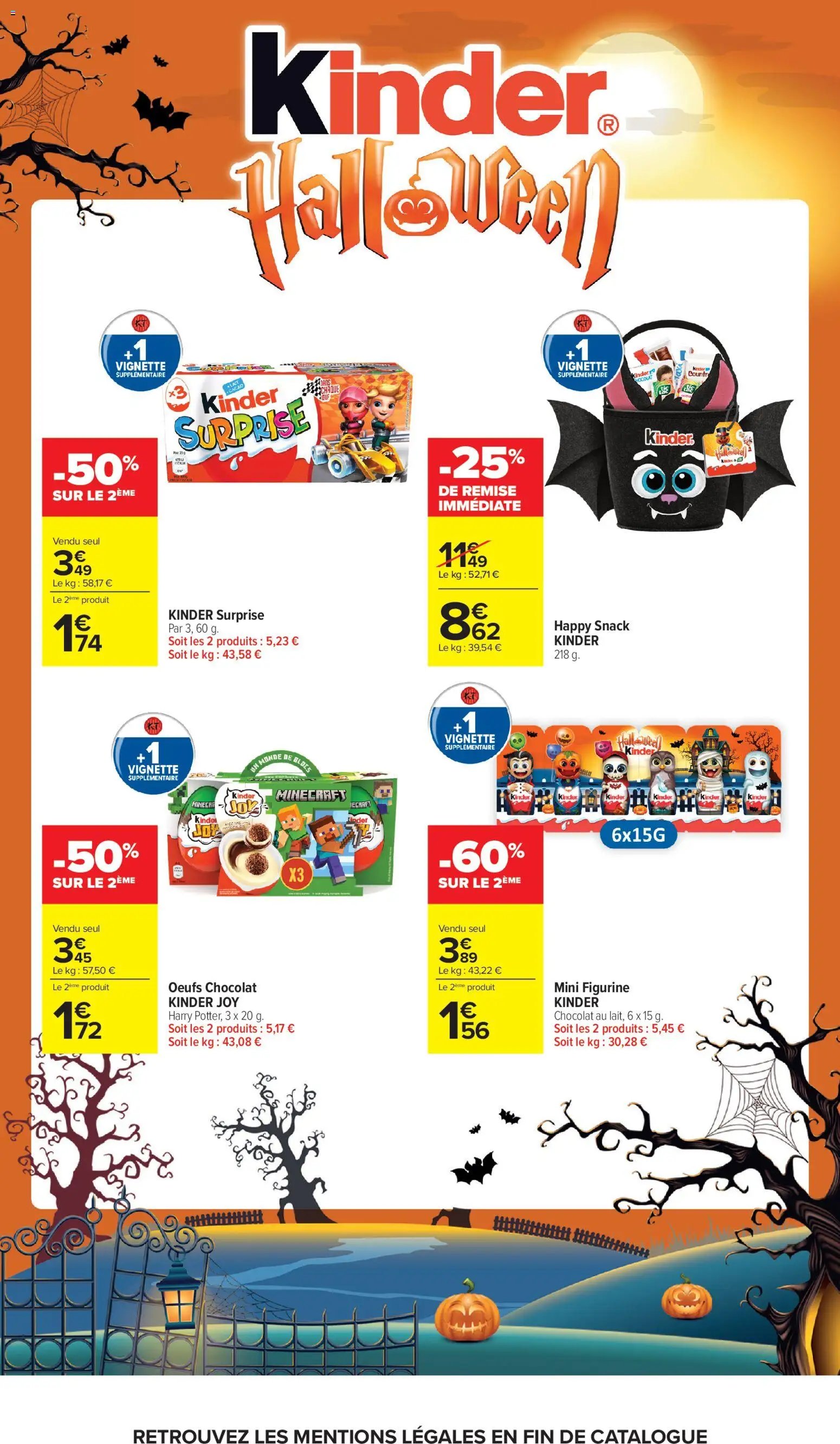 Catalogue Carrefour Market HALLOWEEN 2026 🎃 Prospectus, promo