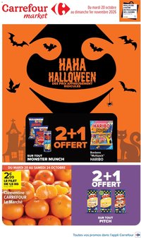 Catalogue Carrefour Market HALLOWEEN 2026 🎃 Prospectus, promo