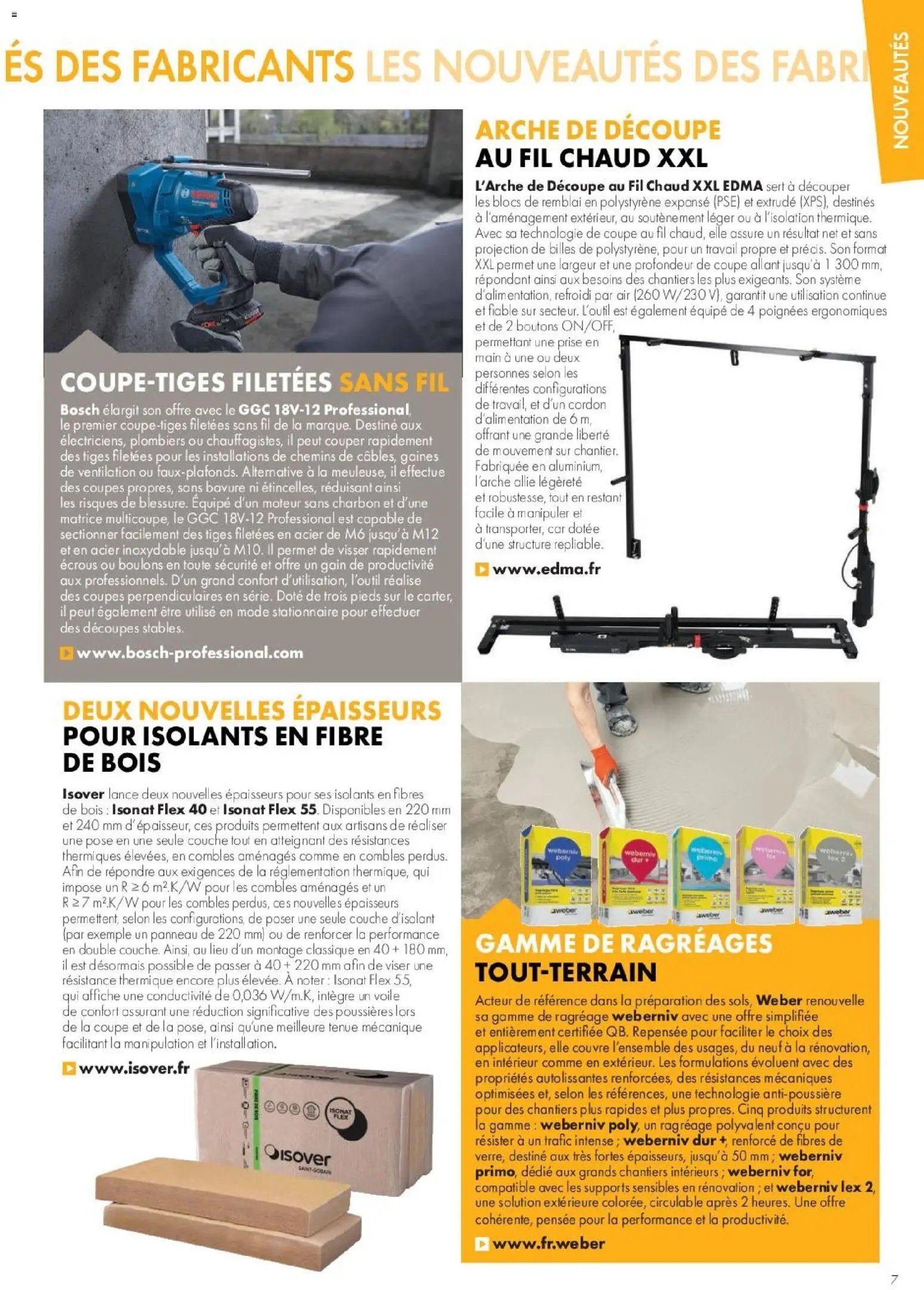 Gedimat catalogue à partir du 01/04/2026 Gedimat - Affaires de Pros 114