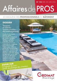 Gedimat catalogue à partir du 01/04/2026 Gedimat - Affaires de Pros 114