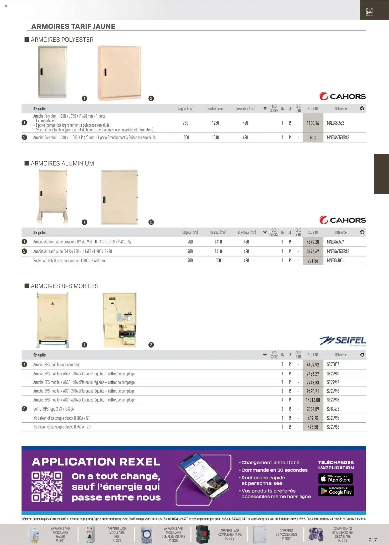 Rexel catalogue à partir du 01/12/2025 Brochure Distribution et Gestion de l'Energie