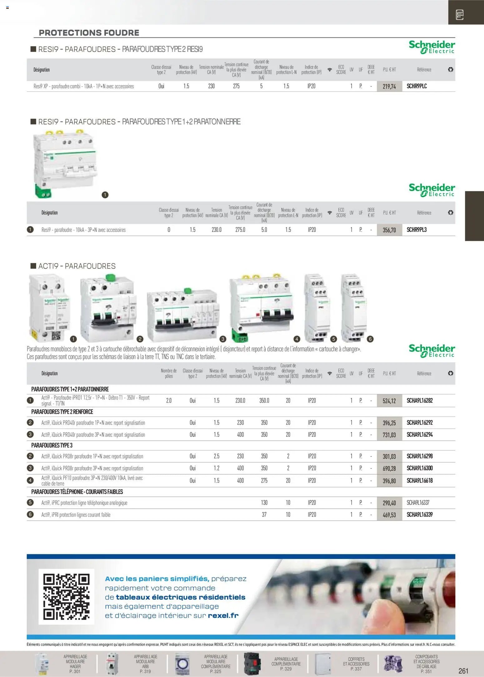 Rexel catalogue à partir du 01/12/2025 Brochure Distribution et Gestion de l'Energie
