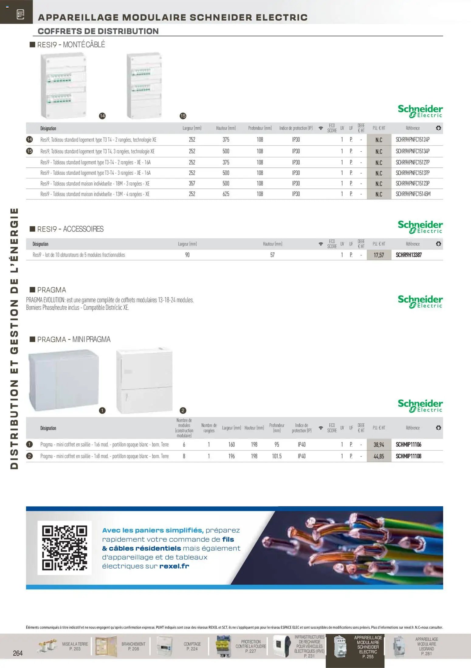 Rexel catalogue à partir du 01/12/2025 Brochure Distribution et Gestion de l'Energie