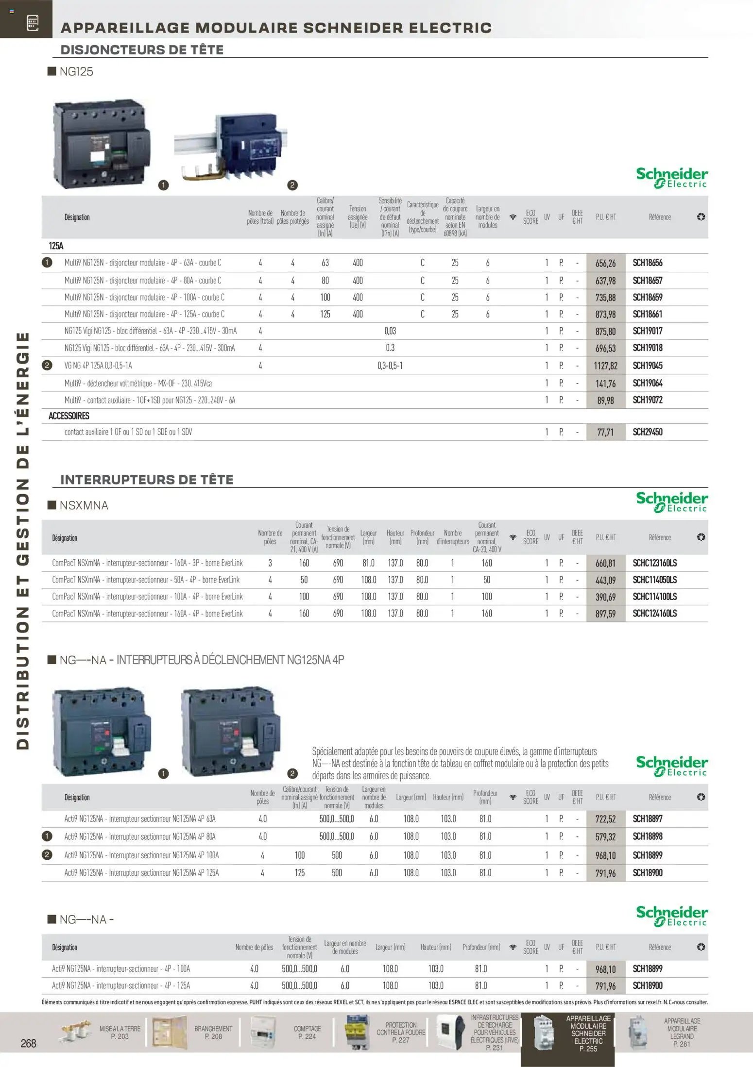 Rexel catalogue à partir du 01/12/2025 Brochure Distribution et Gestion de l'Energie