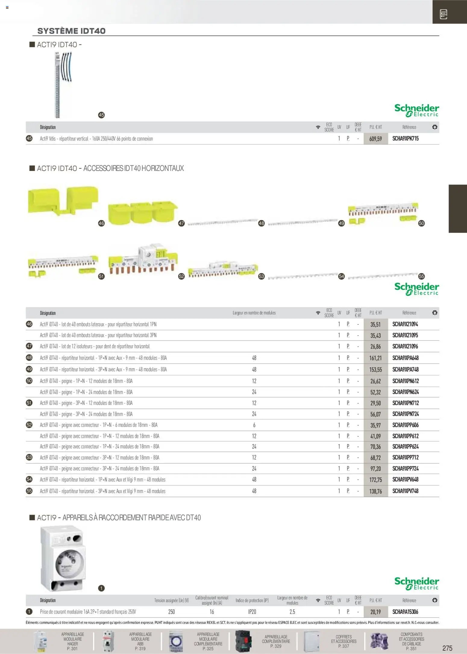 Rexel catalogue à partir du 01/12/2025 Brochure Distribution et Gestion de l'Energie