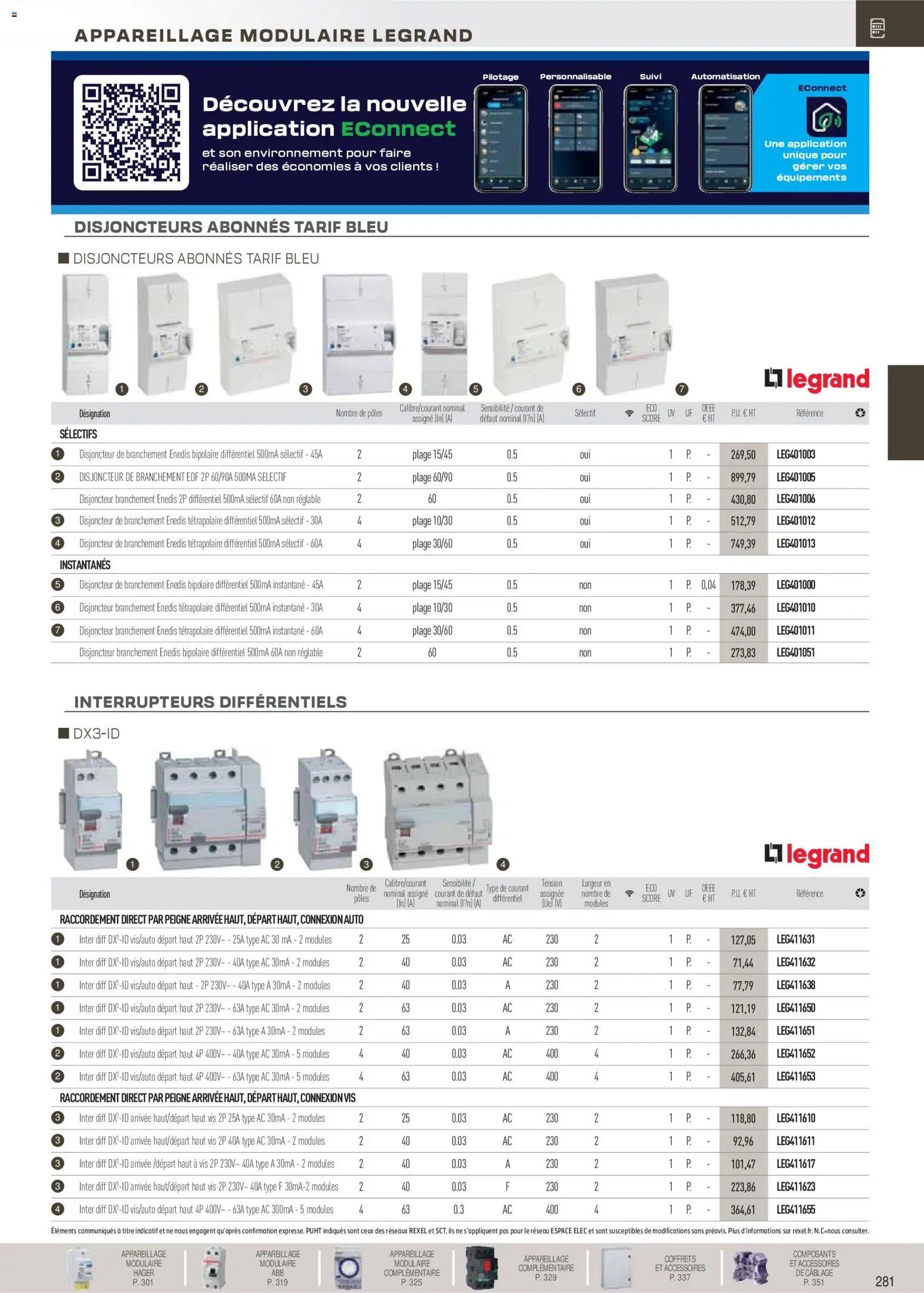 Rexel catalogue à partir du 01/12/2025 Brochure Distribution et Gestion de l'Energie