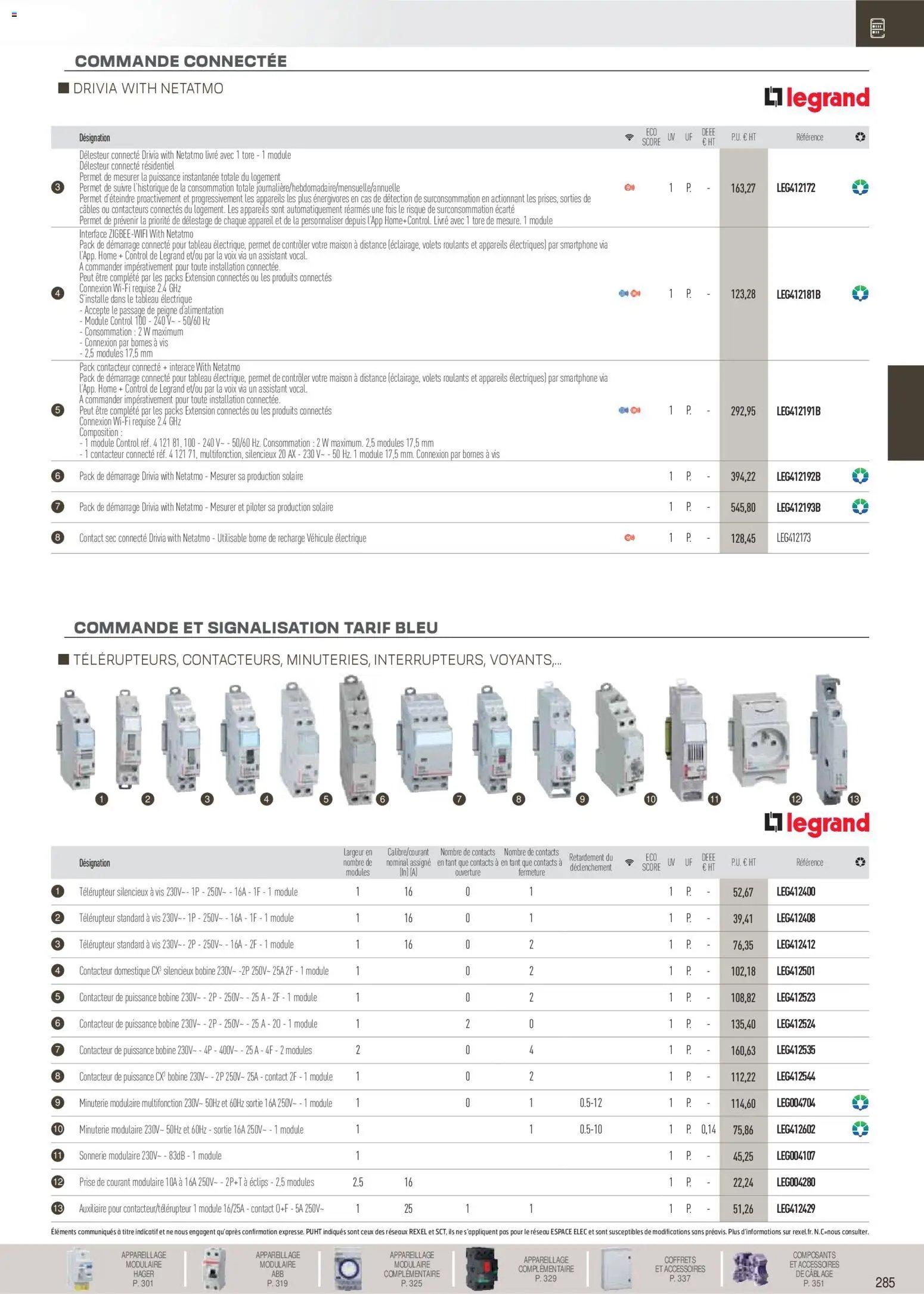 Rexel catalogue à partir du 01/12/2025 Brochure Distribution et Gestion de l'Energie