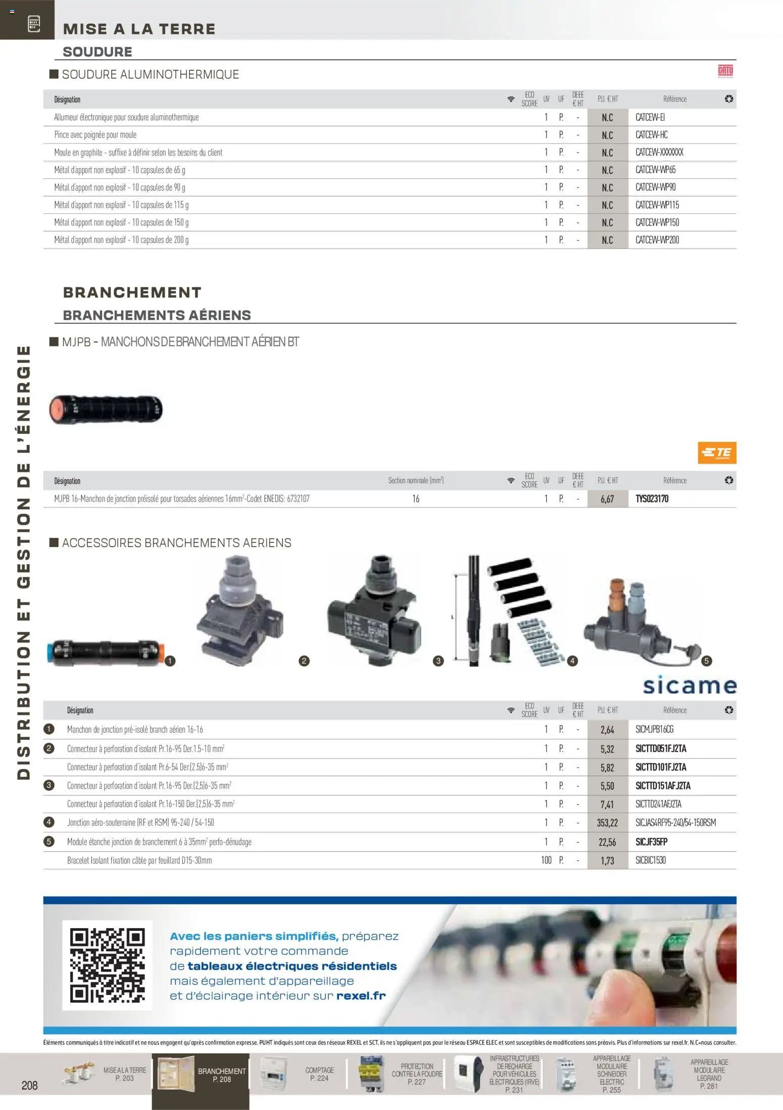 Rexel catalogue à partir du 01/12/2025 Brochure Distribution et Gestion de l'Energie