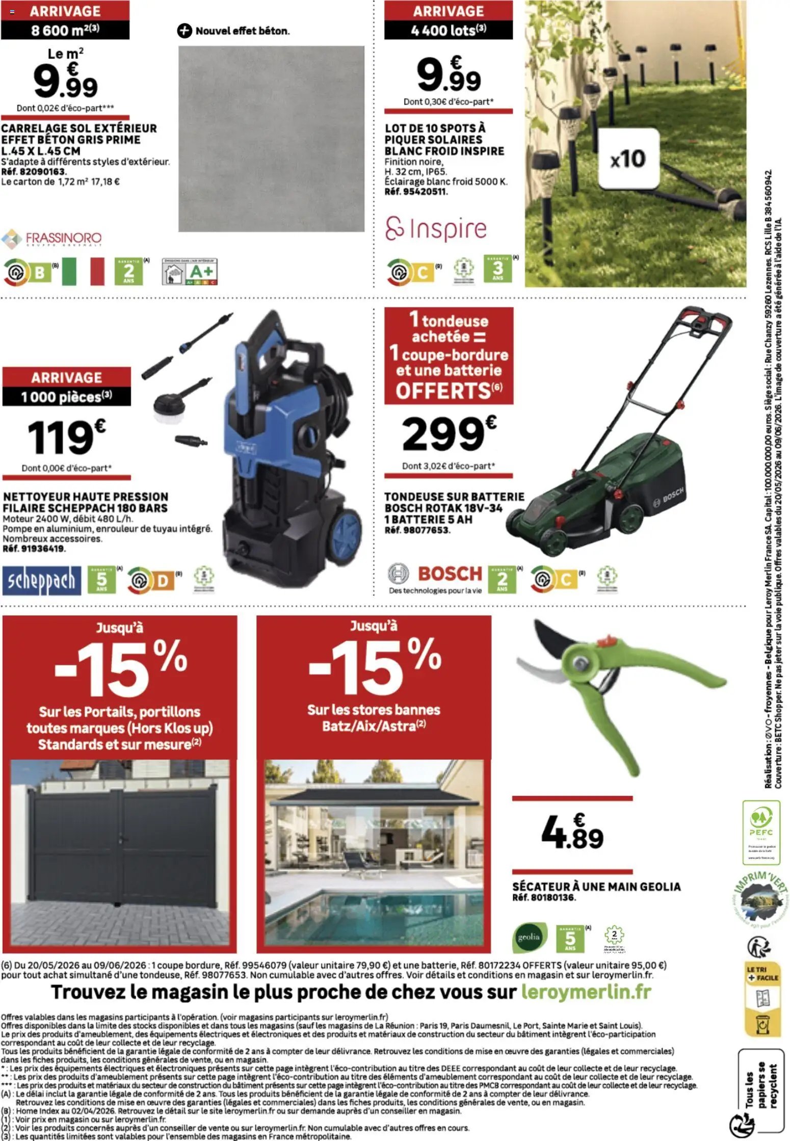 Leroy Merlin catalogue à partir du 20/05/2026 Leroy Merlin catalogue