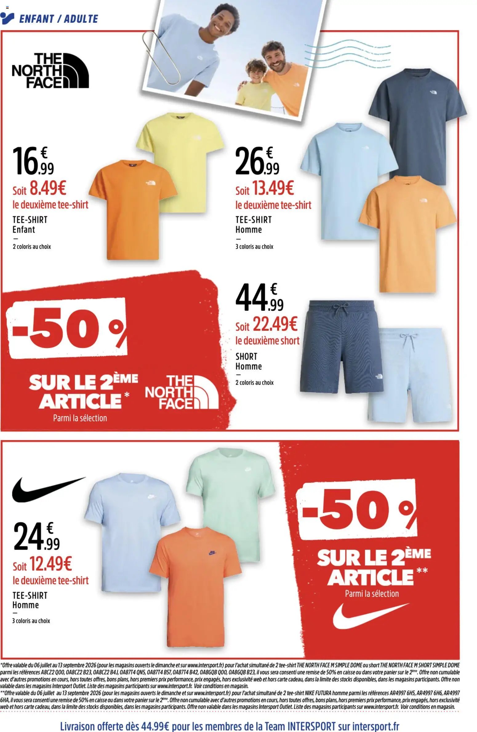 Intersport catalogue à partir du 06/07/2026 Intersport catalogue
