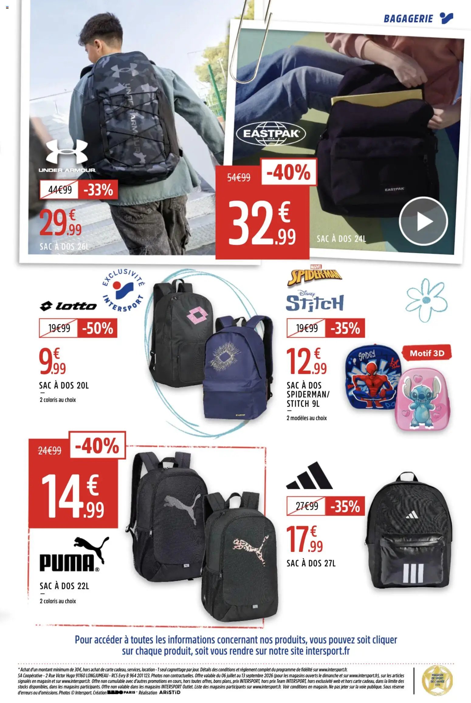 Intersport catalogue à partir du 06/07/2026 Intersport catalogue