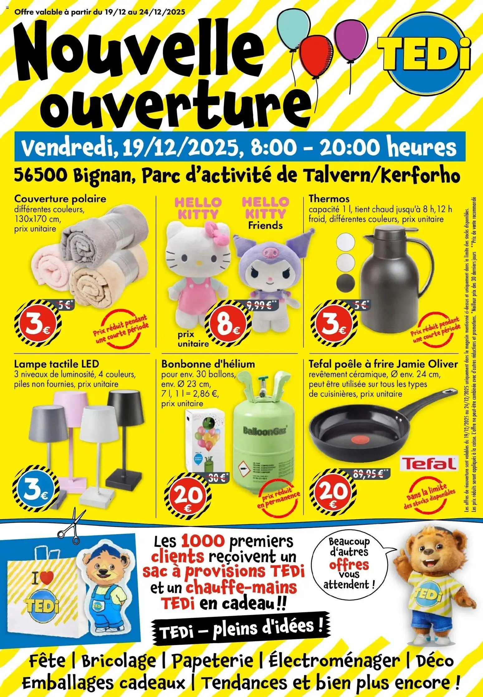 TEDi catalogue à partir du 19/12/2025 TEDi: Découvrez les nouvelles offres