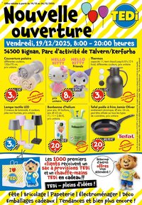 TEDi catalogue à partir du 19/12/2025 TEDi: Découvrez les nouvelles offres