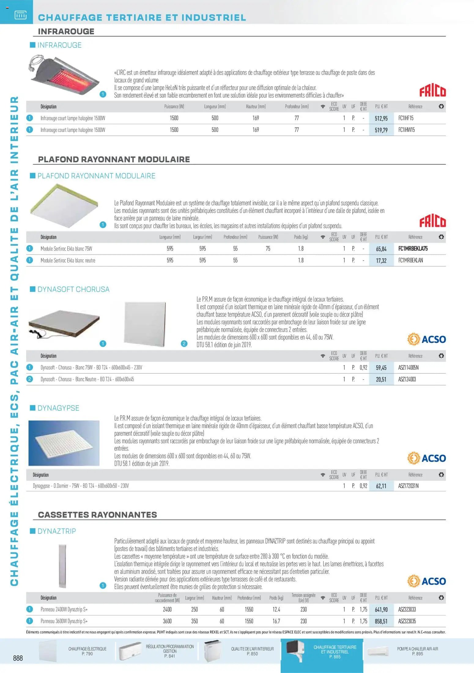 Rexel catalogue à partir du 18/11/2025 Brochure Chauffage Électrique, ECS, PAC AIR-AIR Et Qualite De L´Air Interieur