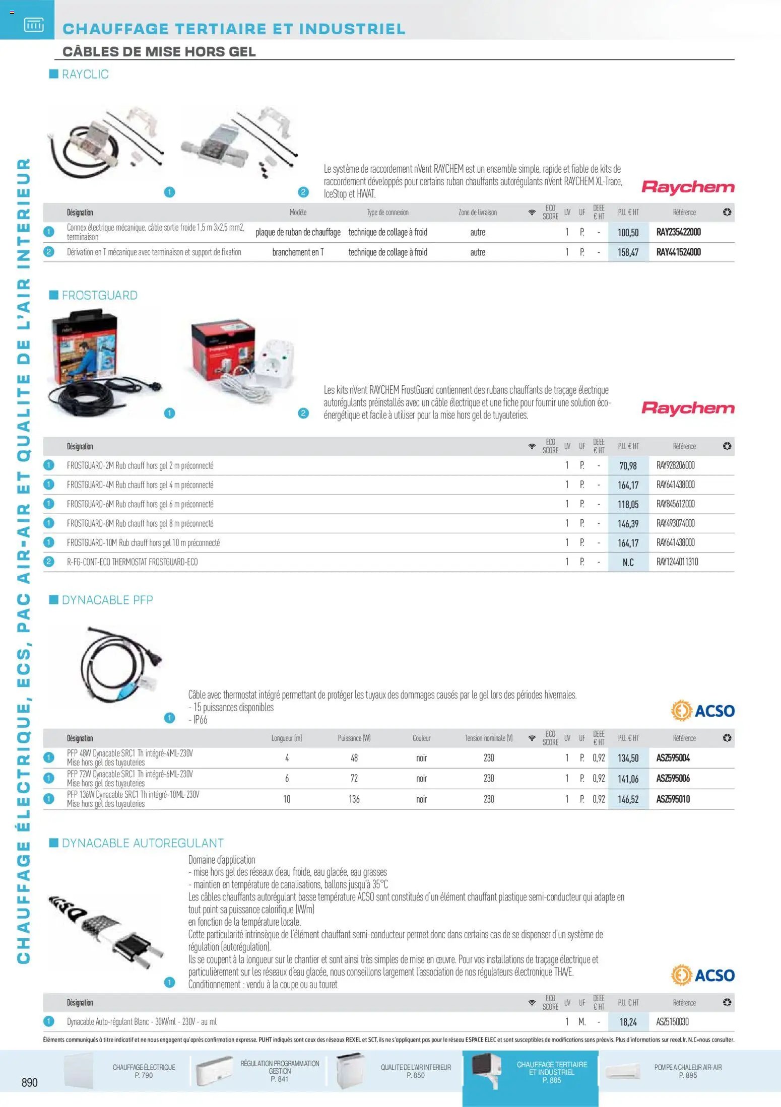 Rexel catalogue à partir du 18/11/2025 Brochure Chauffage Électrique, ECS, PAC AIR-AIR Et Qualite De L´Air Interieur