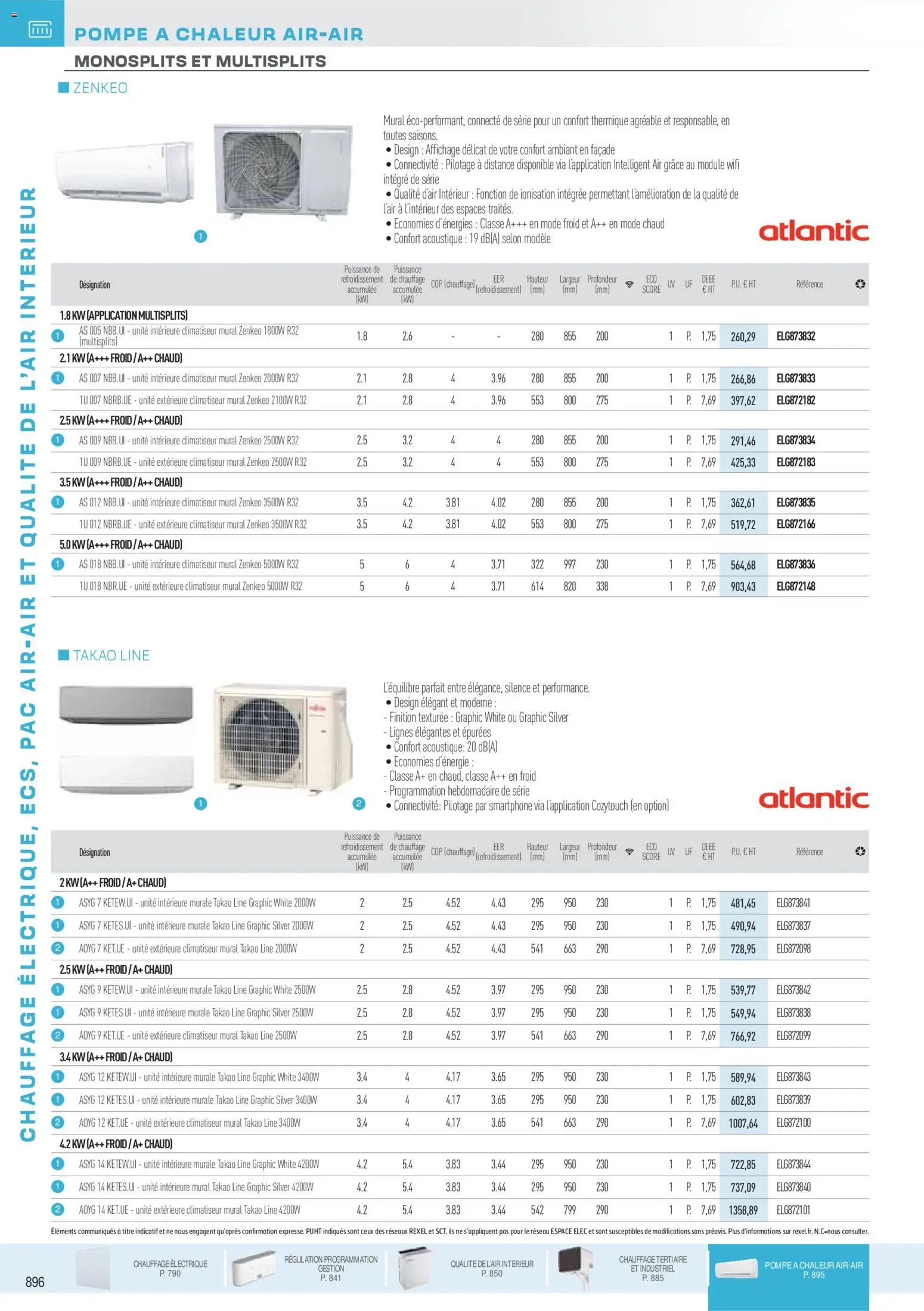 Rexel catalogue à partir du 18/11/2025 Brochure Chauffage Électrique, ECS, PAC AIR-AIR Et Qualite De L´Air Interieur