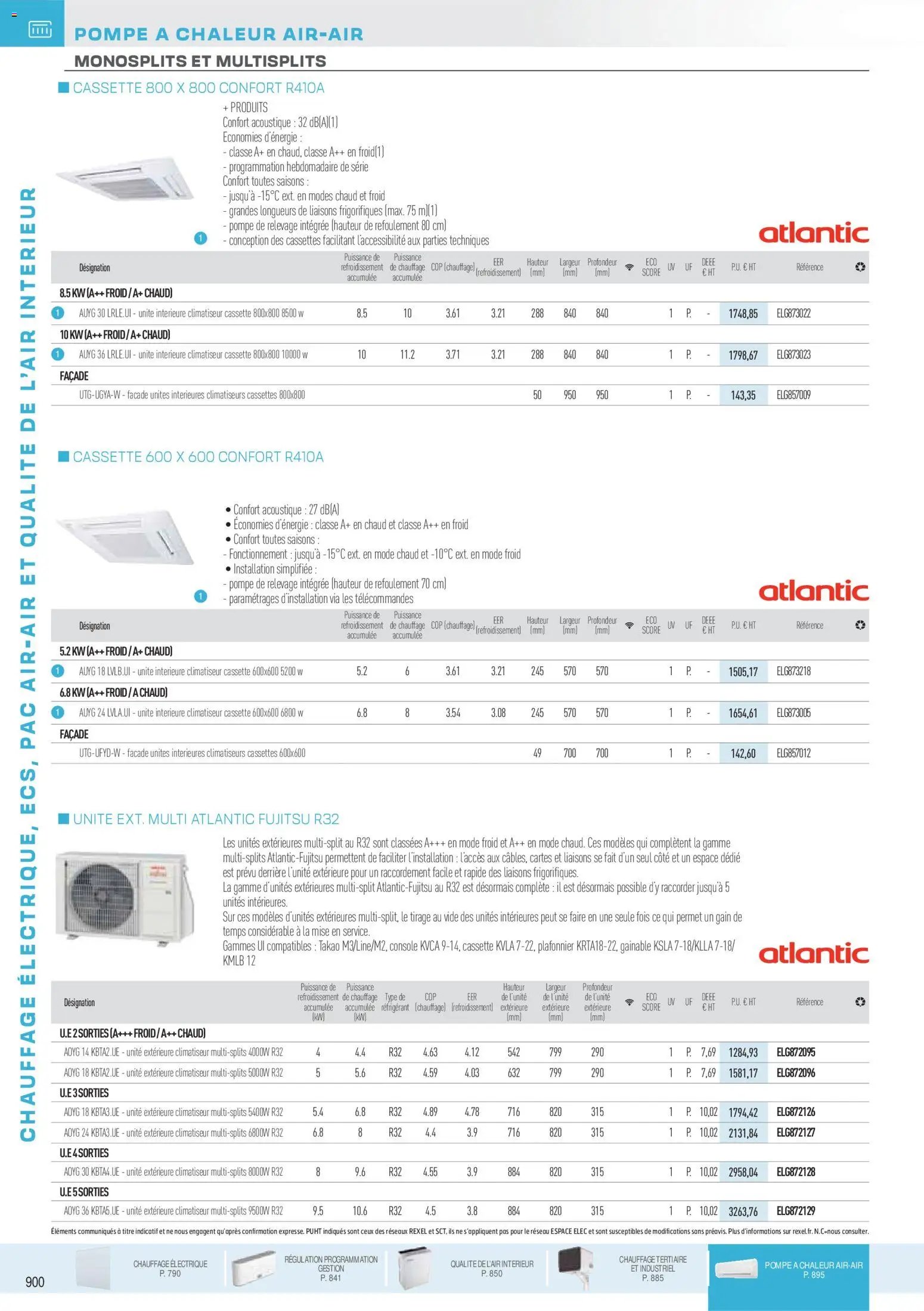 Rexel catalogue à partir du 18/11/2025 Brochure Chauffage Électrique, ECS, PAC AIR-AIR Et Qualite De L´Air Interieur