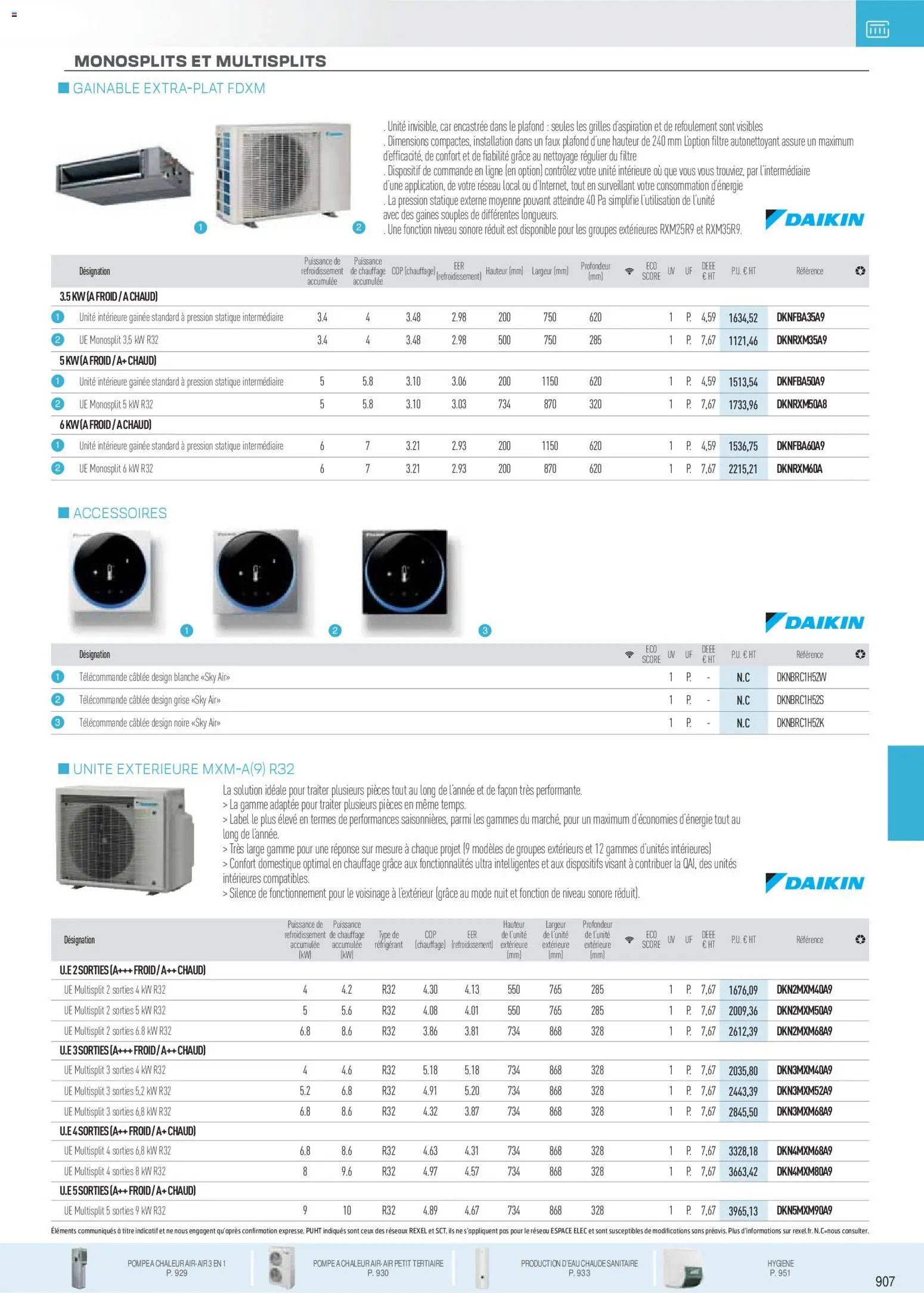 Rexel catalogue à partir du 18/11/2025 Brochure Chauffage Électrique, ECS, PAC AIR-AIR Et Qualite De L´Air Interieur