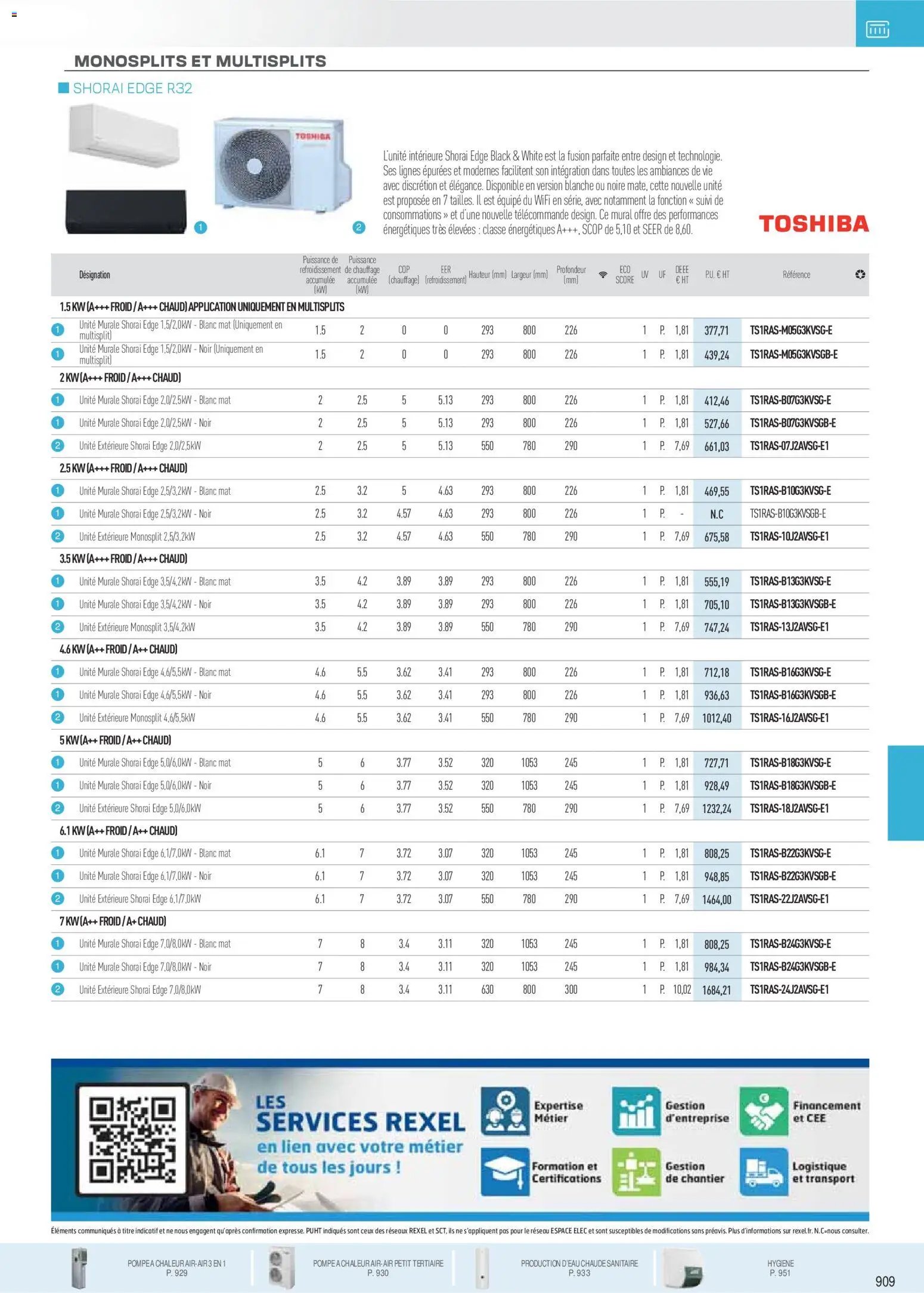 Rexel catalogue à partir du 18/11/2025 Brochure Chauffage Électrique, ECS, PAC AIR-AIR Et Qualite De L´Air Interieur
