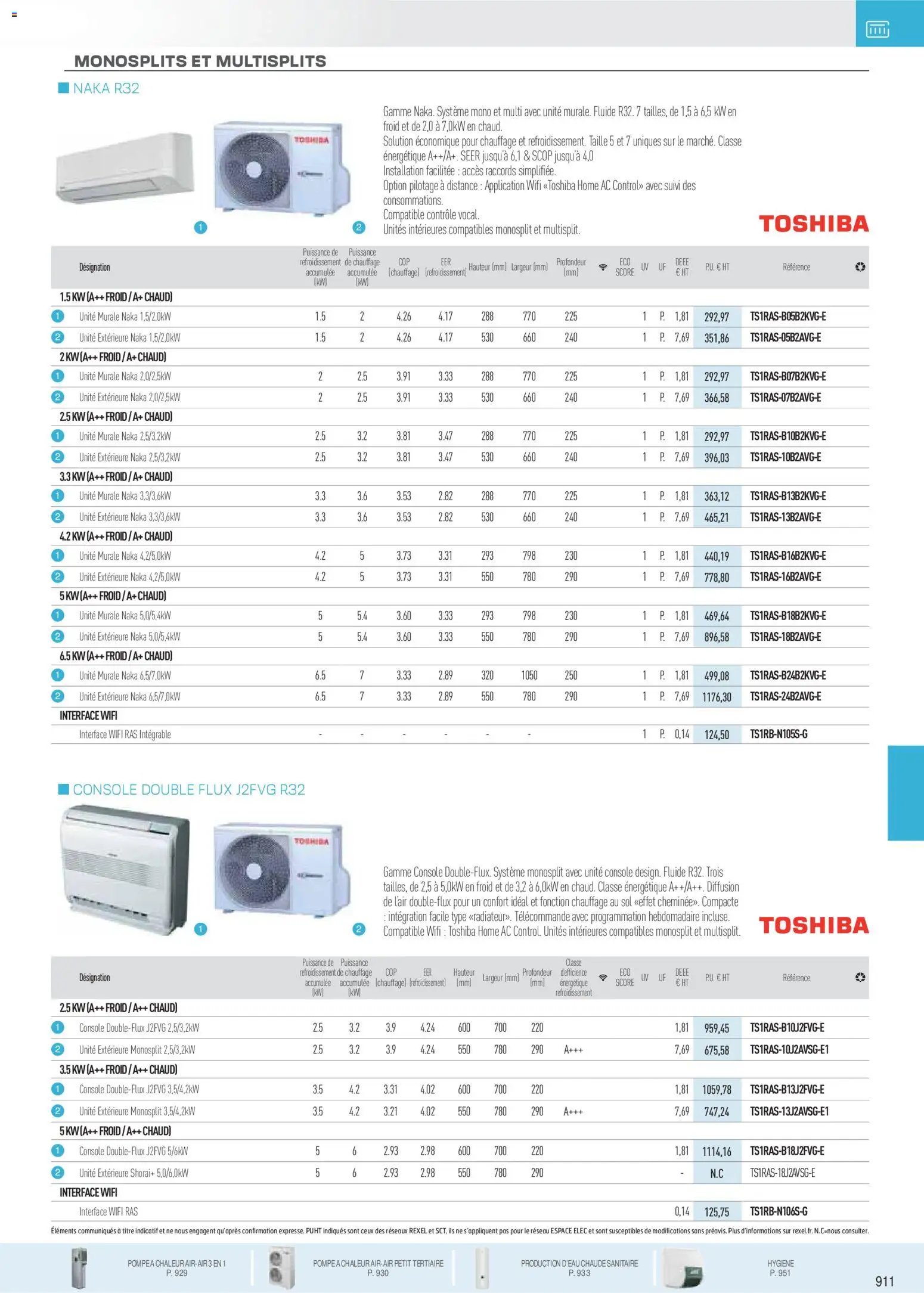 Rexel catalogue à partir du 18/11/2025 Brochure Chauffage Électrique, ECS, PAC AIR-AIR Et Qualite De L´Air Interieur