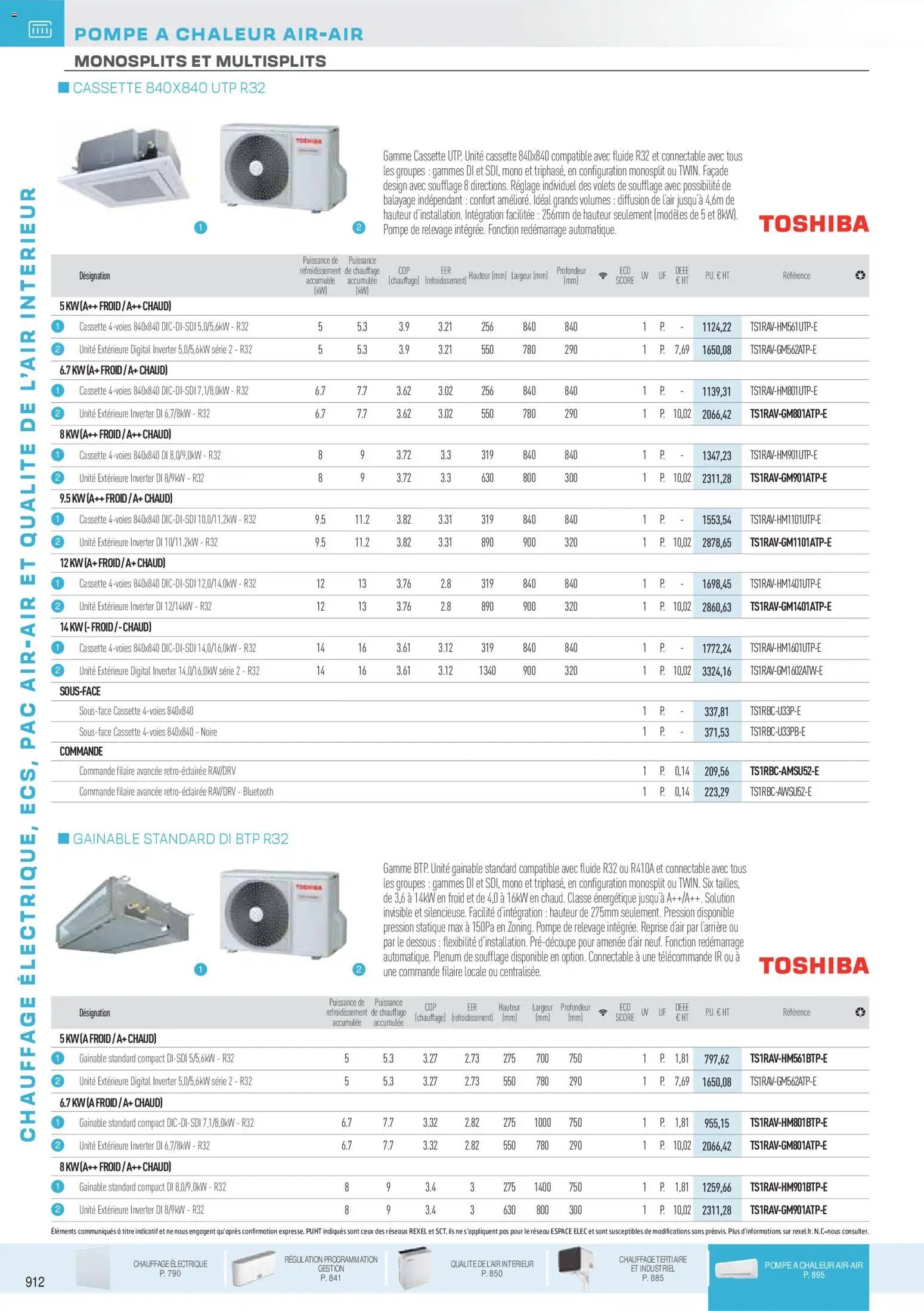 Rexel catalogue à partir du 18/11/2025 Brochure Chauffage Électrique, ECS, PAC AIR-AIR Et Qualite De L´Air Interieur