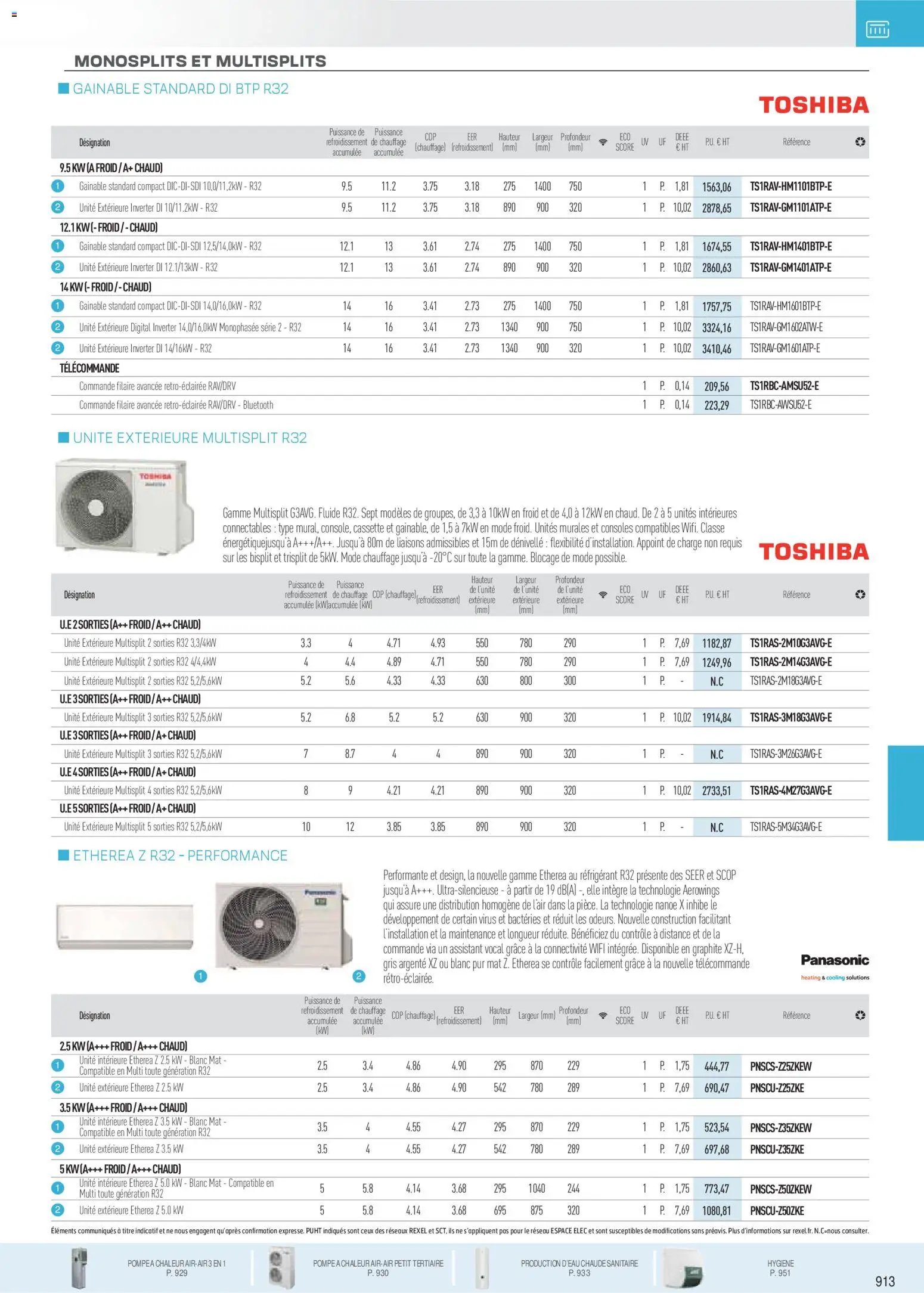 Rexel catalogue à partir du 18/11/2025 Brochure Chauffage Électrique, ECS, PAC AIR-AIR Et Qualite De L´Air Interieur